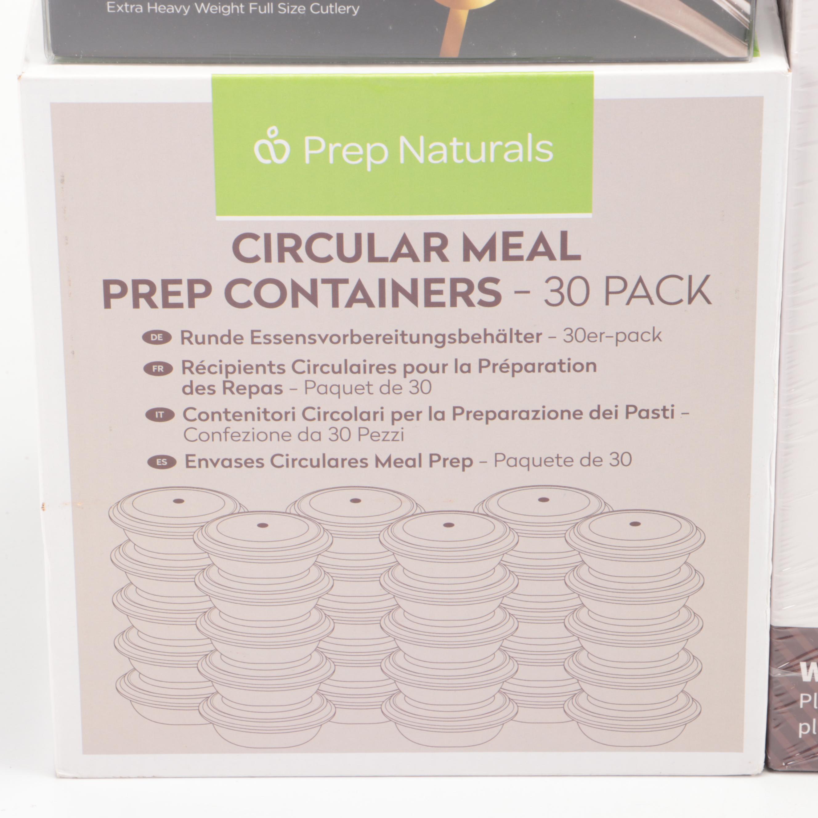 Disposable Plates with Other Party Supplies