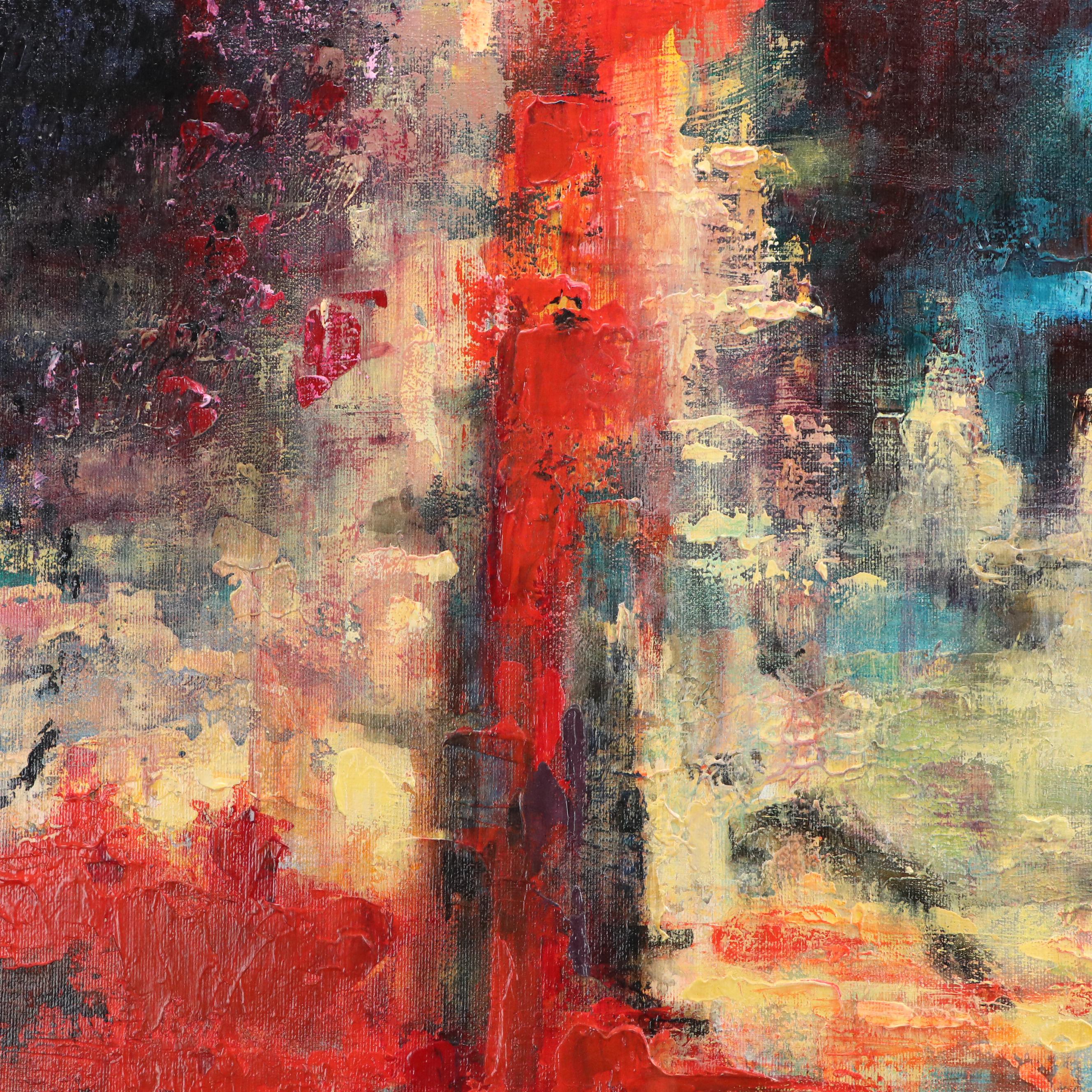 Abstract Acrylic Painting, 21st Century