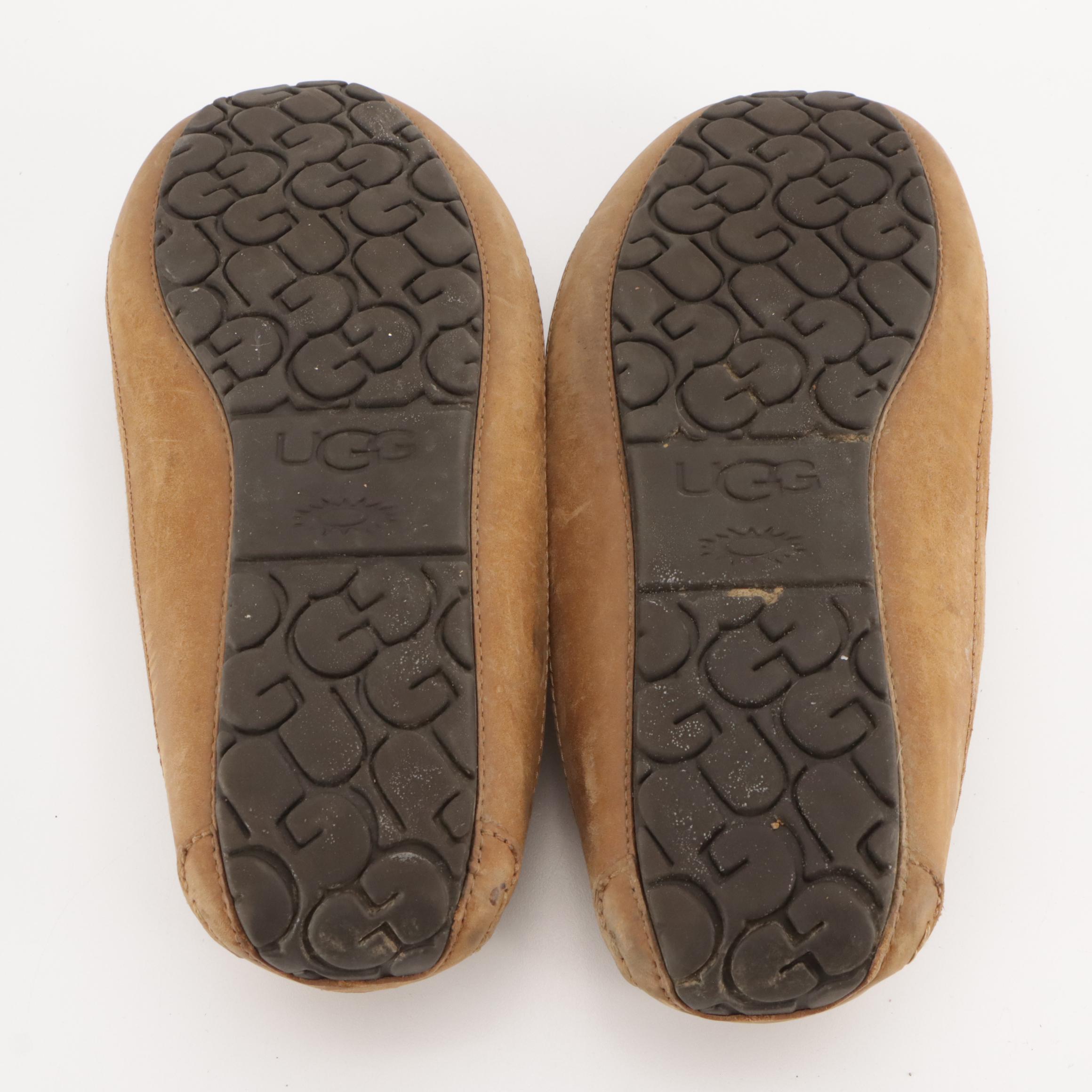 Men's Neumel Lace-Up Boot Slippers and Byron Slippers in Sheepskin Lined Suede