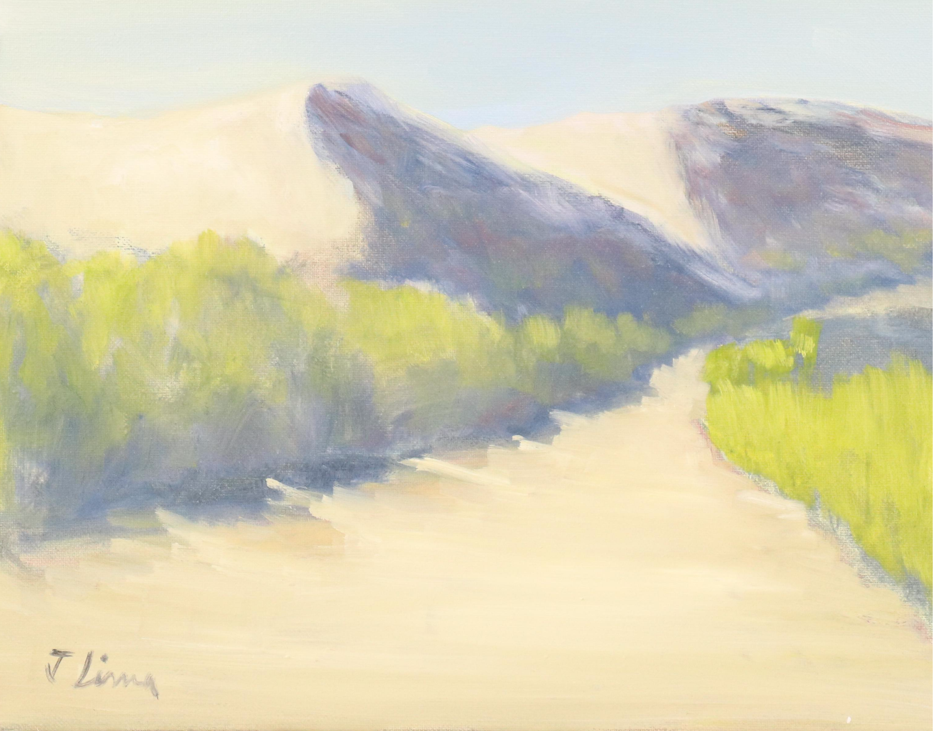 José M. Lima Stylized Landscape Oil Painting, 2025