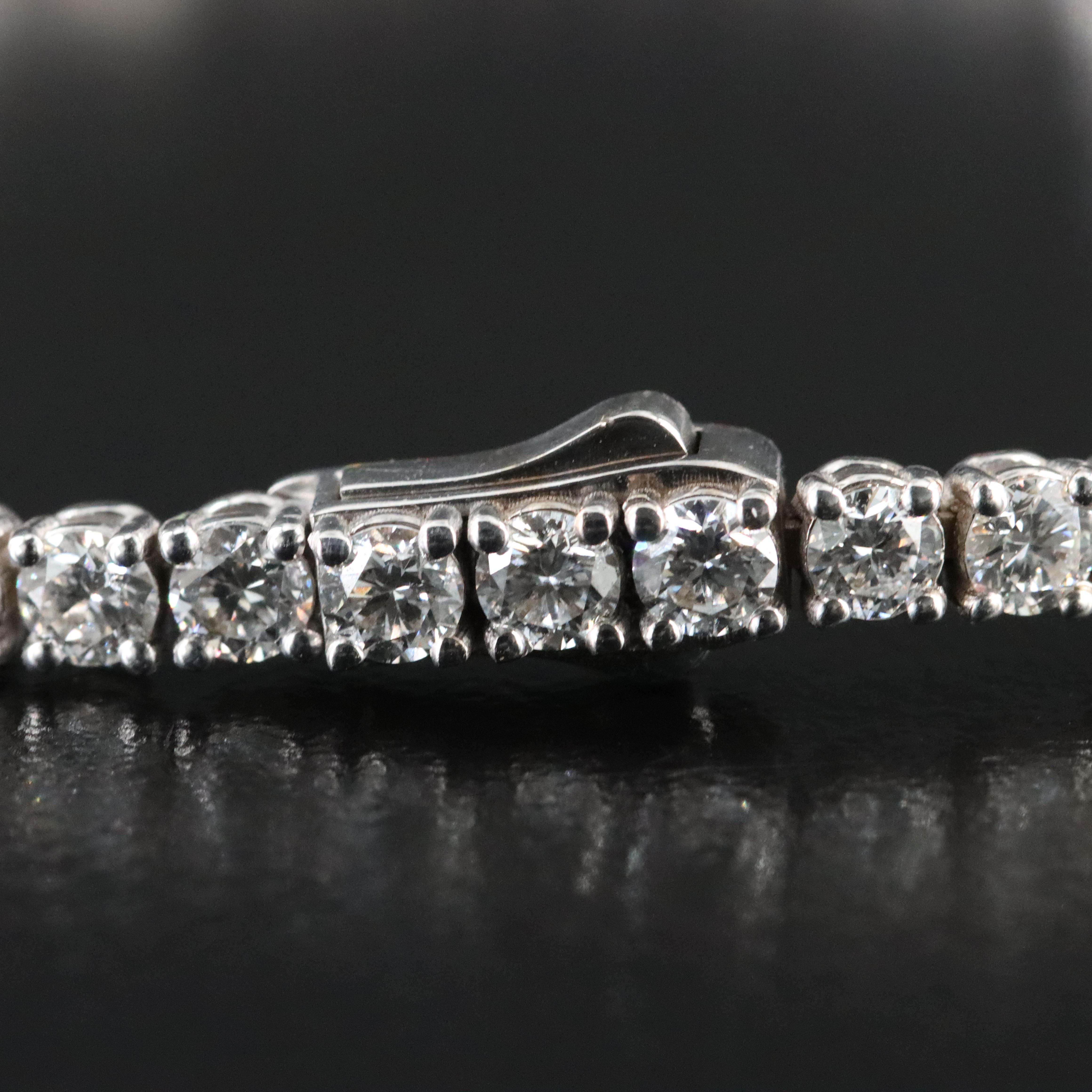 14K 4.70 CTW Lab Grown Diamond Bracelet with IGI Jewelry Report