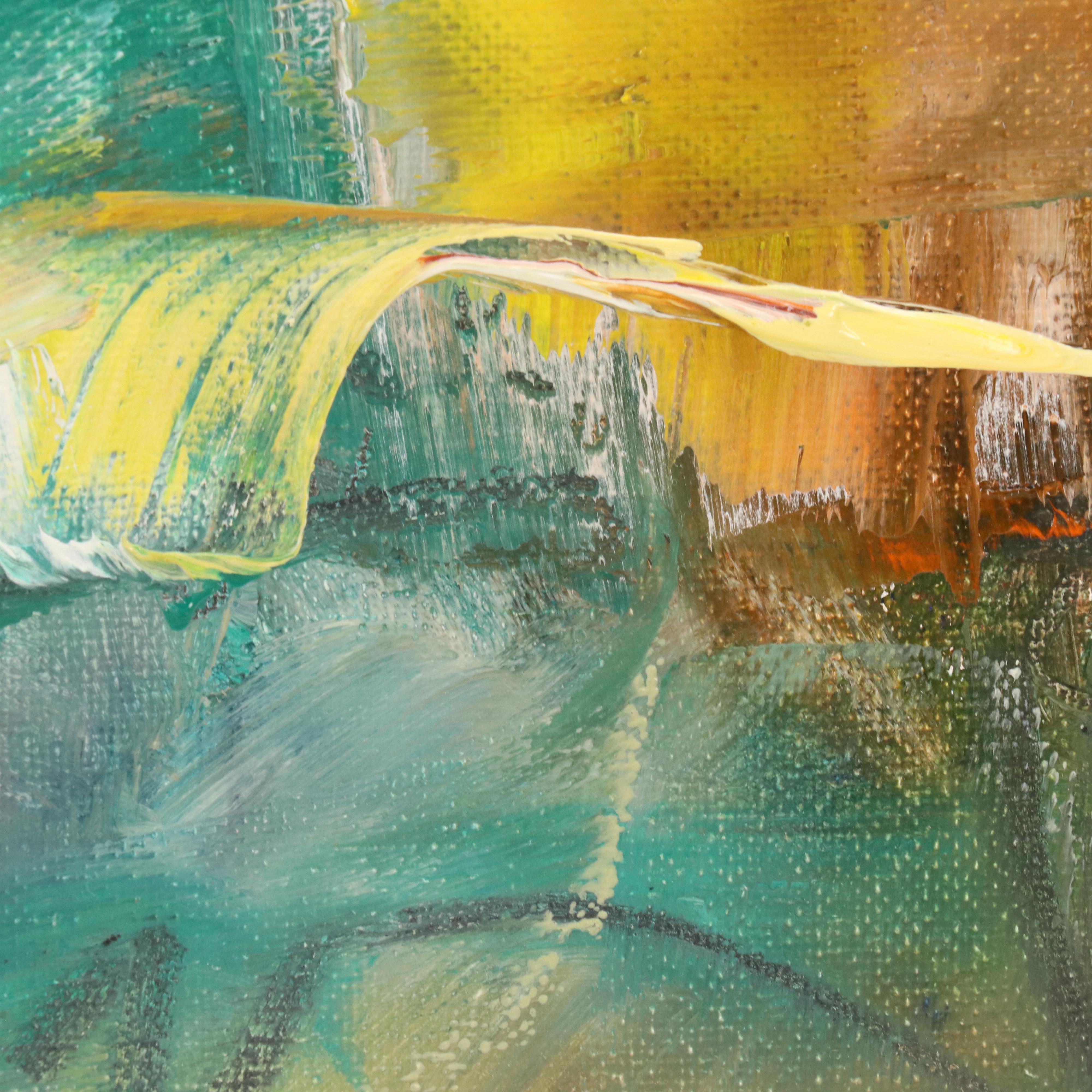 José M. Lima Abstract Oil Painting, 2025