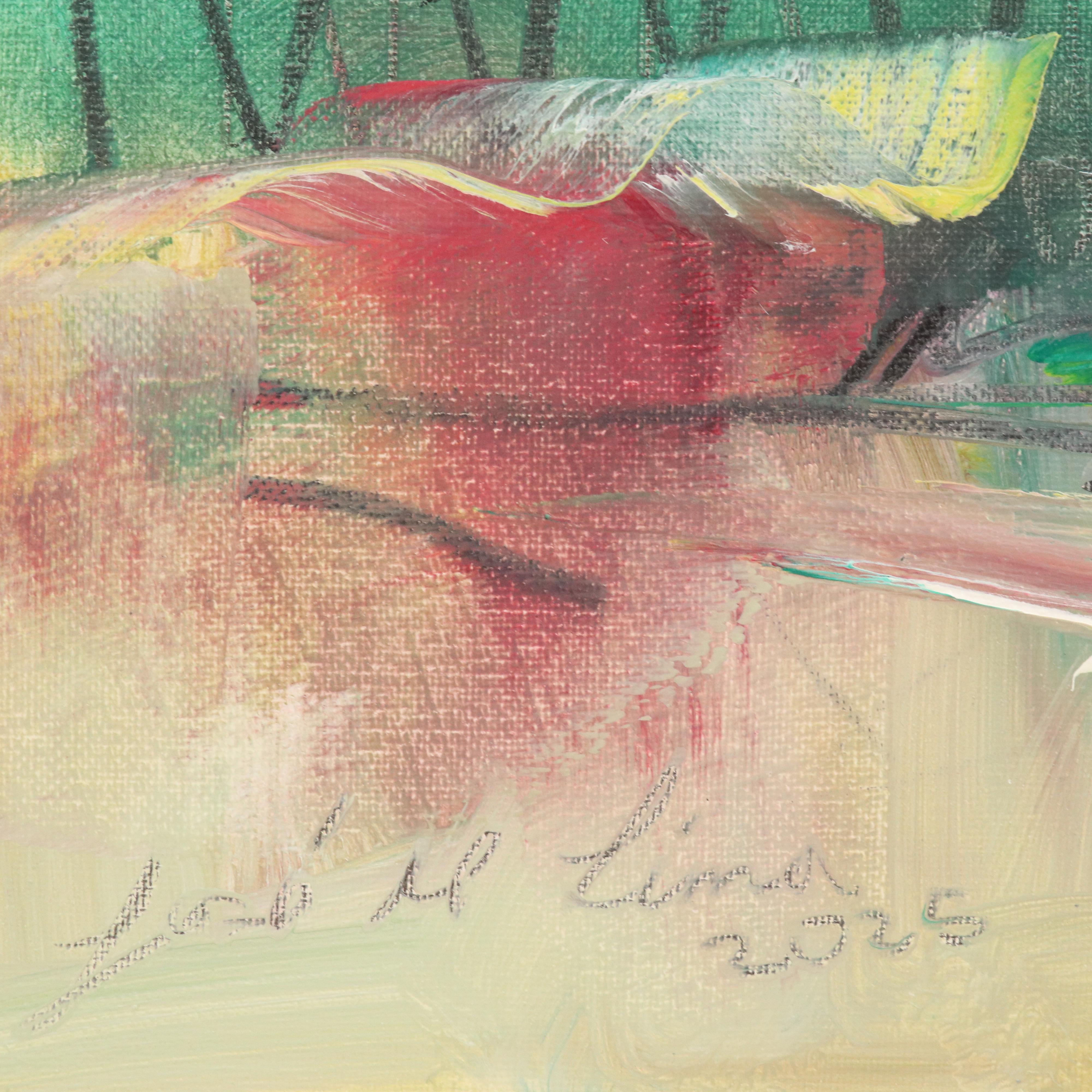 José M. Lima Abstract Oil Painting, 2025