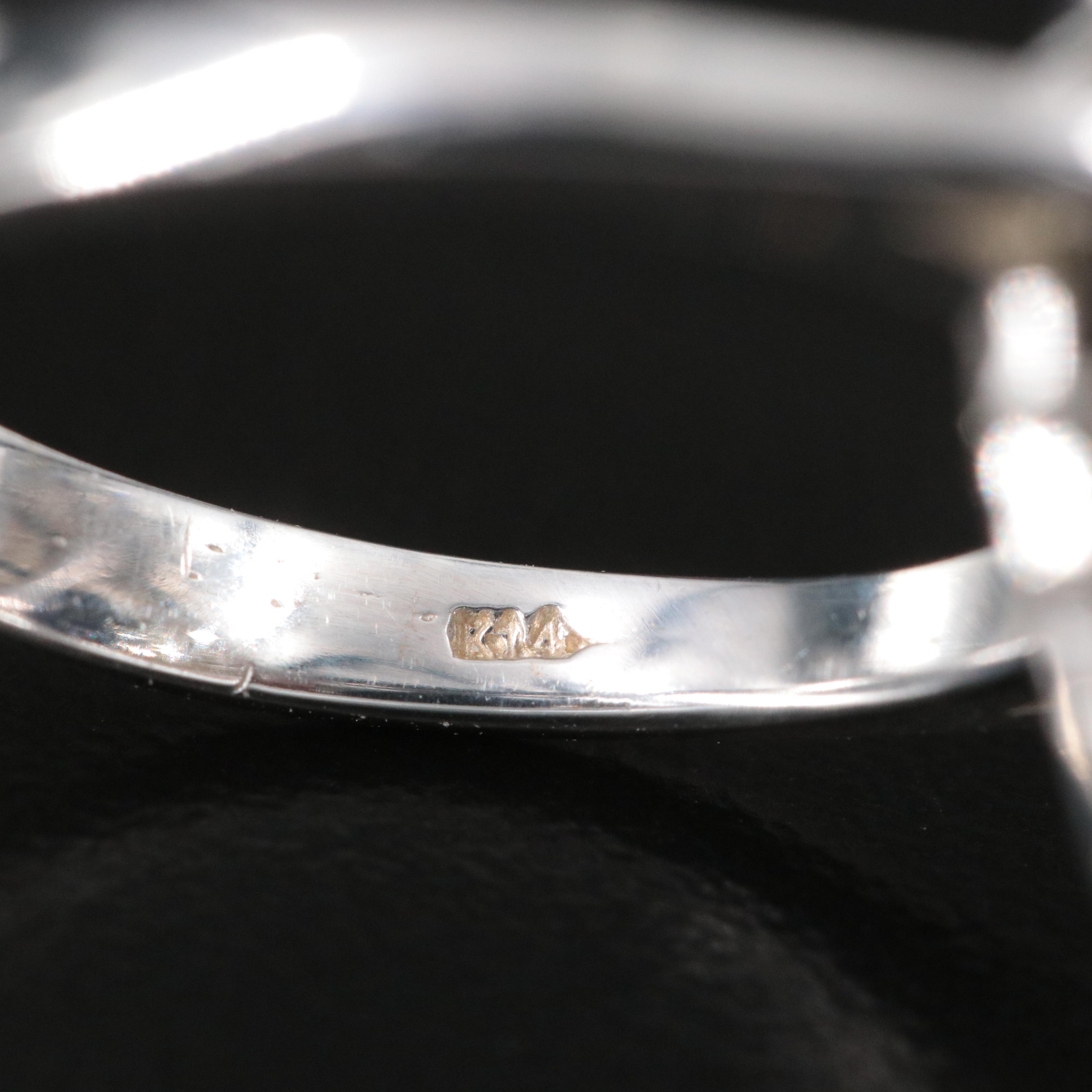 14K 7.95 CT Sapphire and 1.012 CTW Diamond Ring