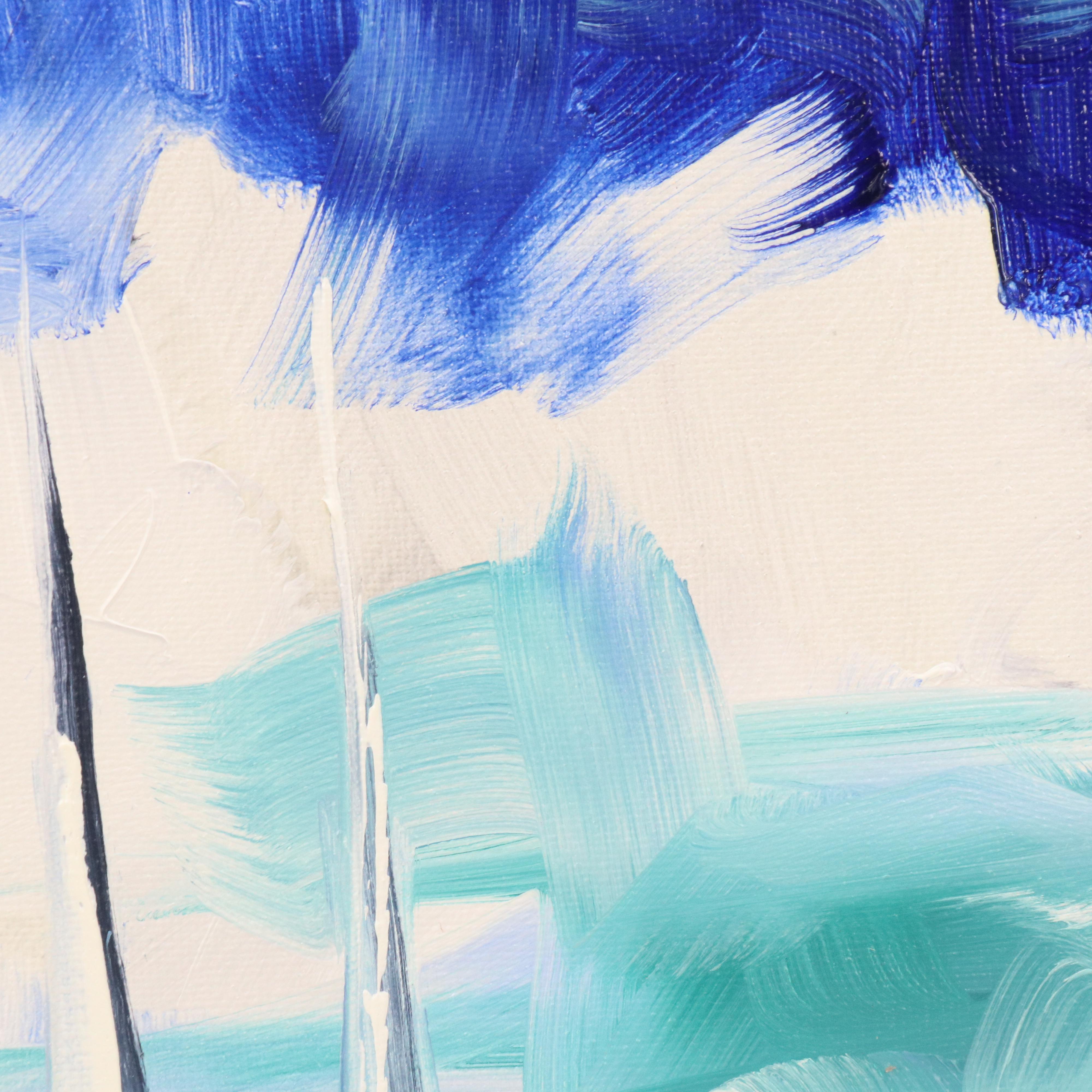 José M. Lima Stylized Nautical Oil Painting, 2025