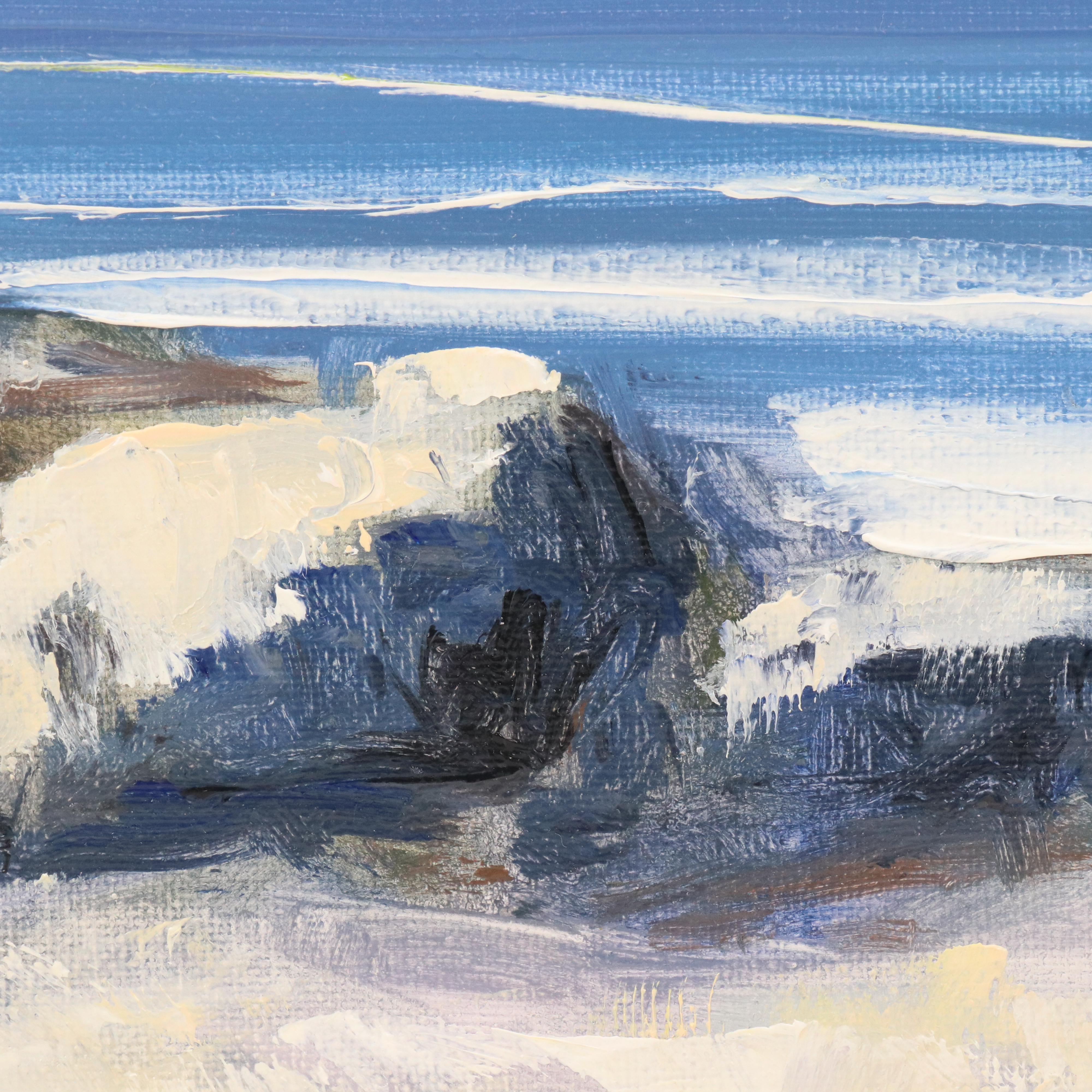 José M. Lima Stylized Nautical Oil Painting, 2025