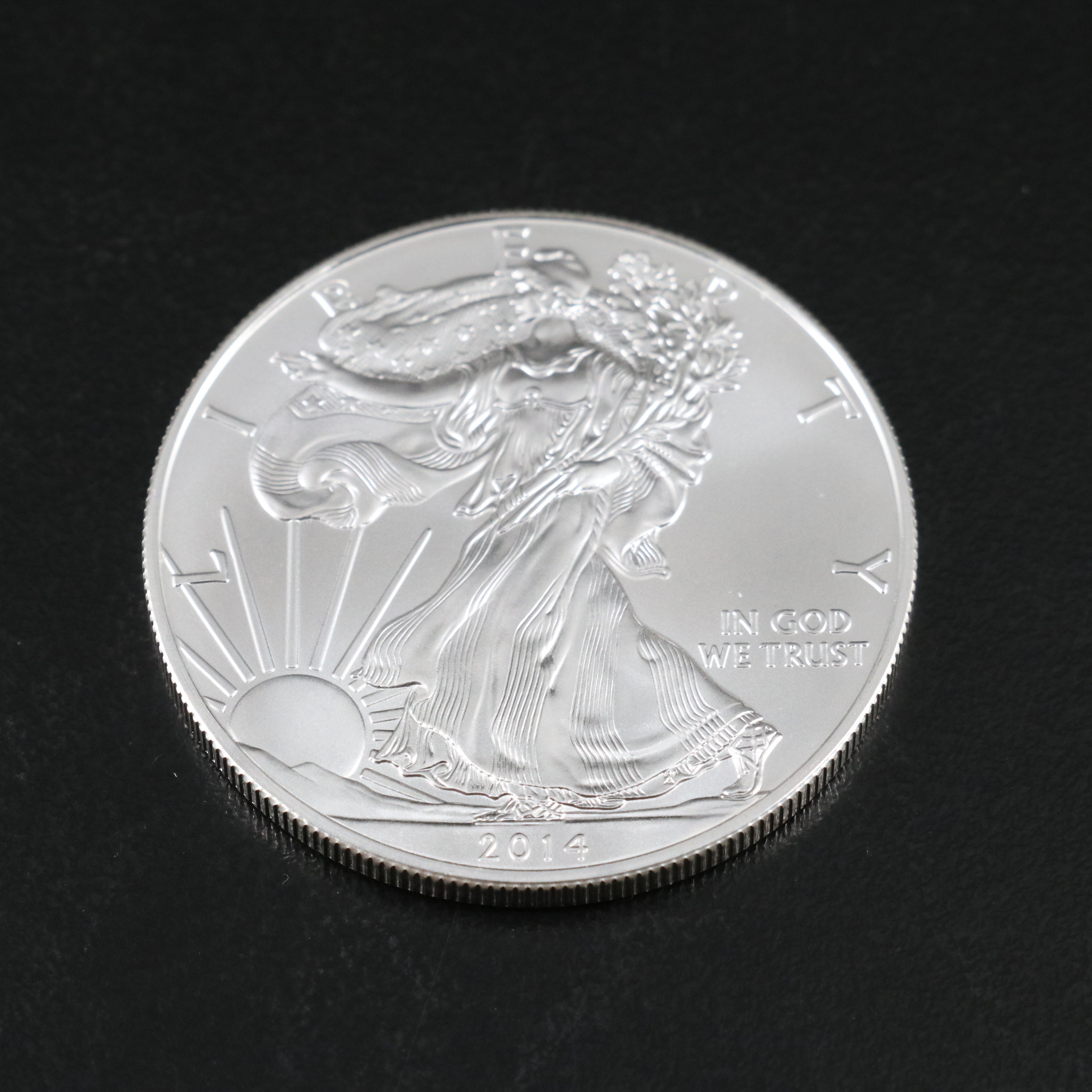 Three 2014 U.S. Silver Eagles