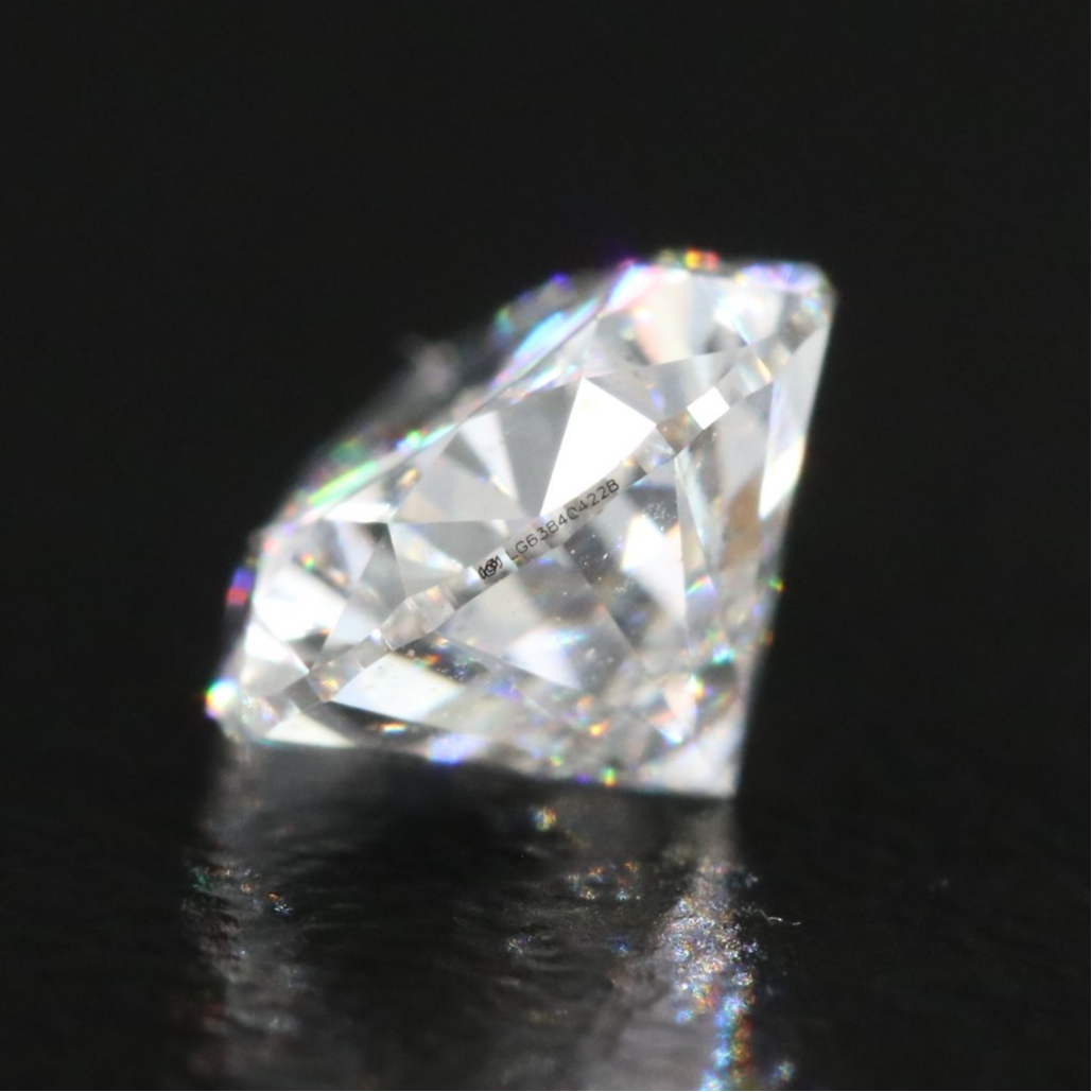 Loose 1.03 CT Lab Grown Diamond with IGI Report