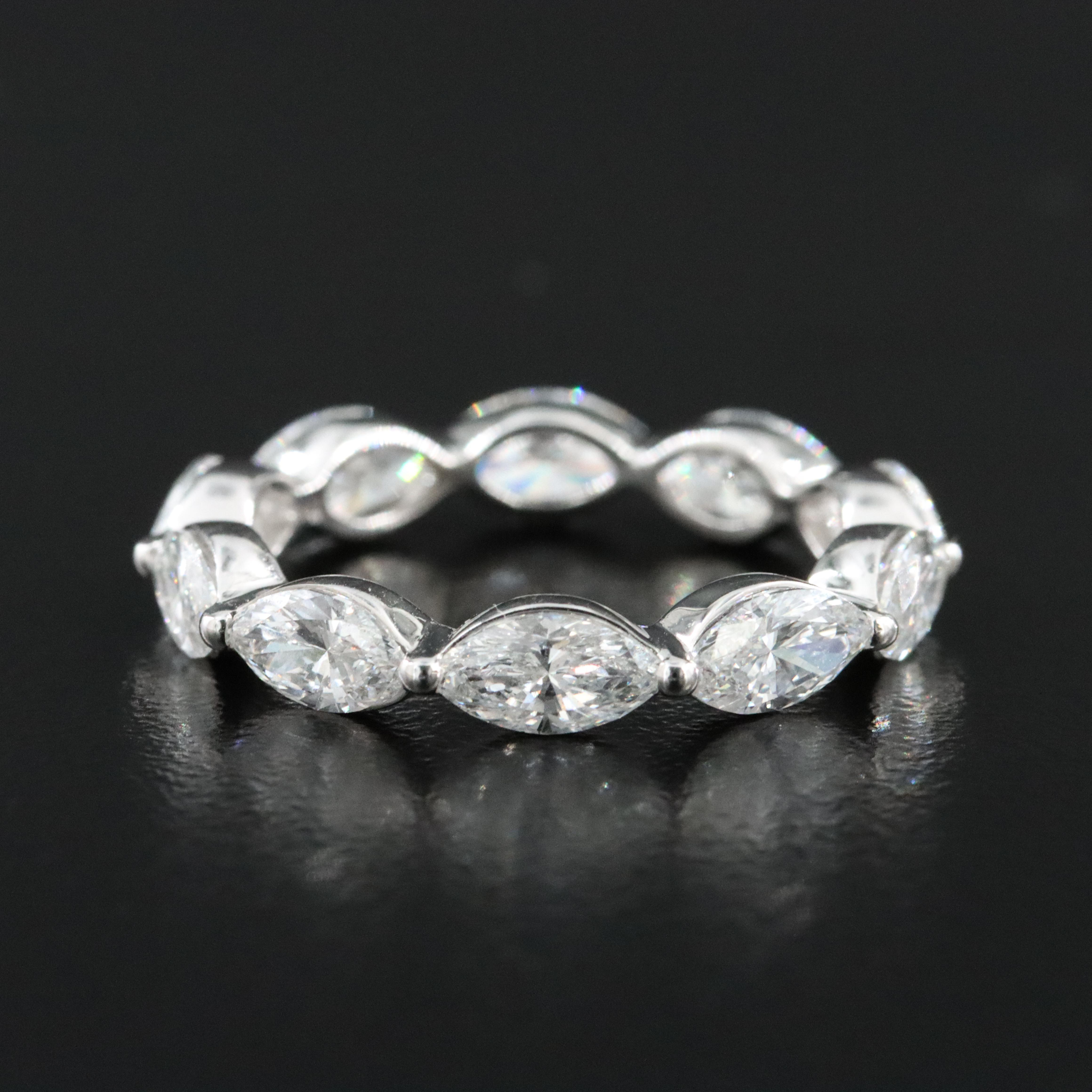 14K 3.00 CTW Lab Grown Diamond Eternity Band
