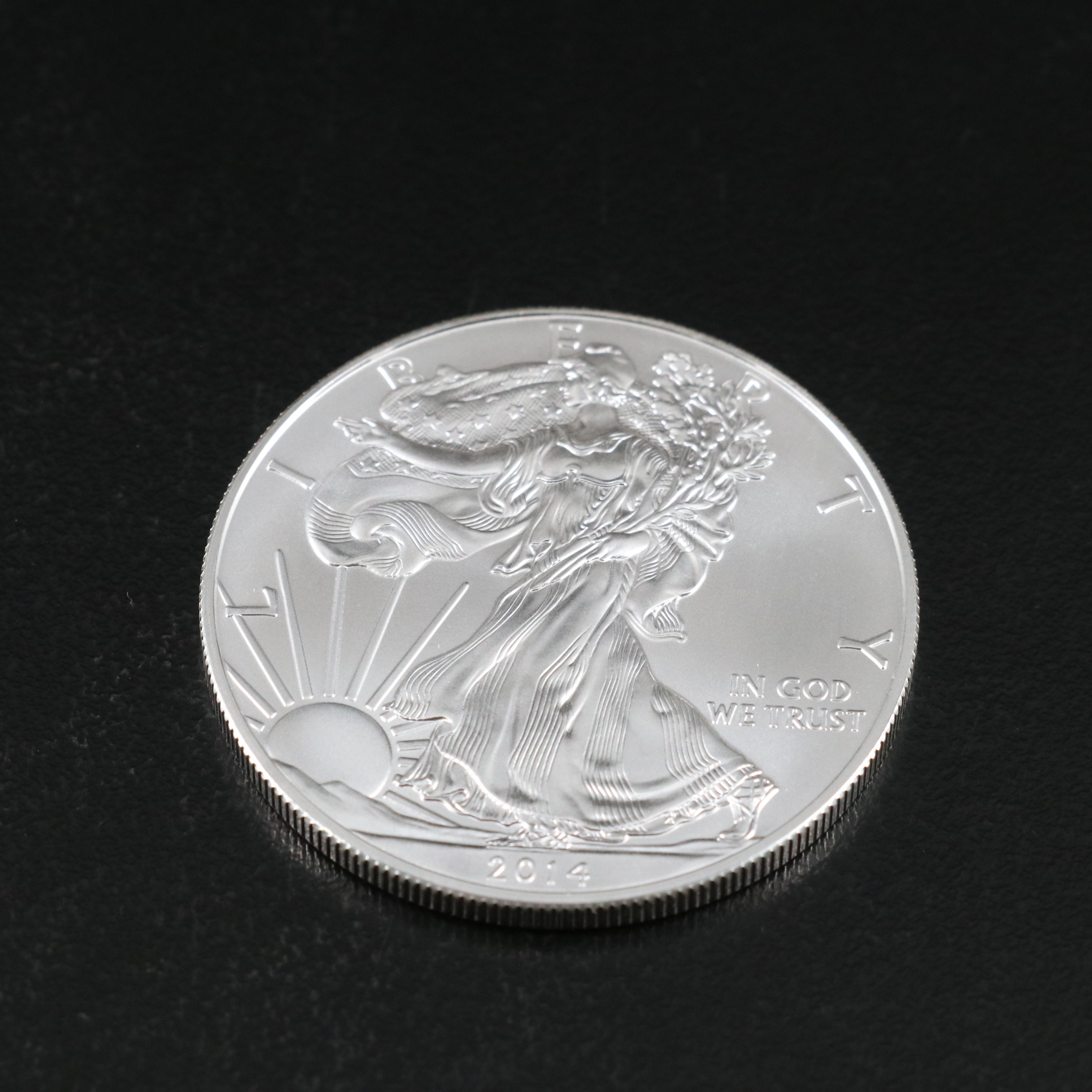 Three 2014 U.S. Silver Eagles