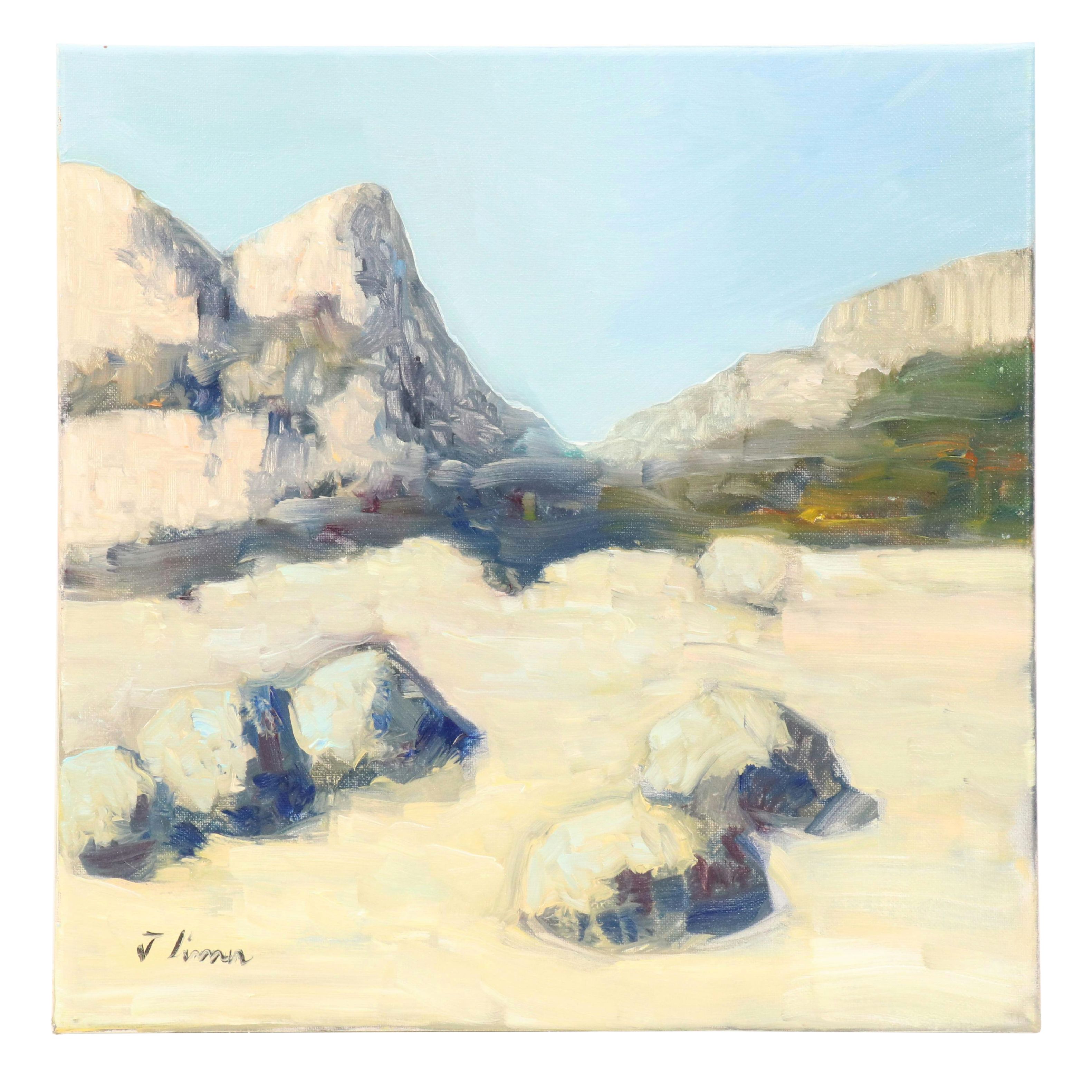 José M. Lima Landscape Oil Painting, 2025