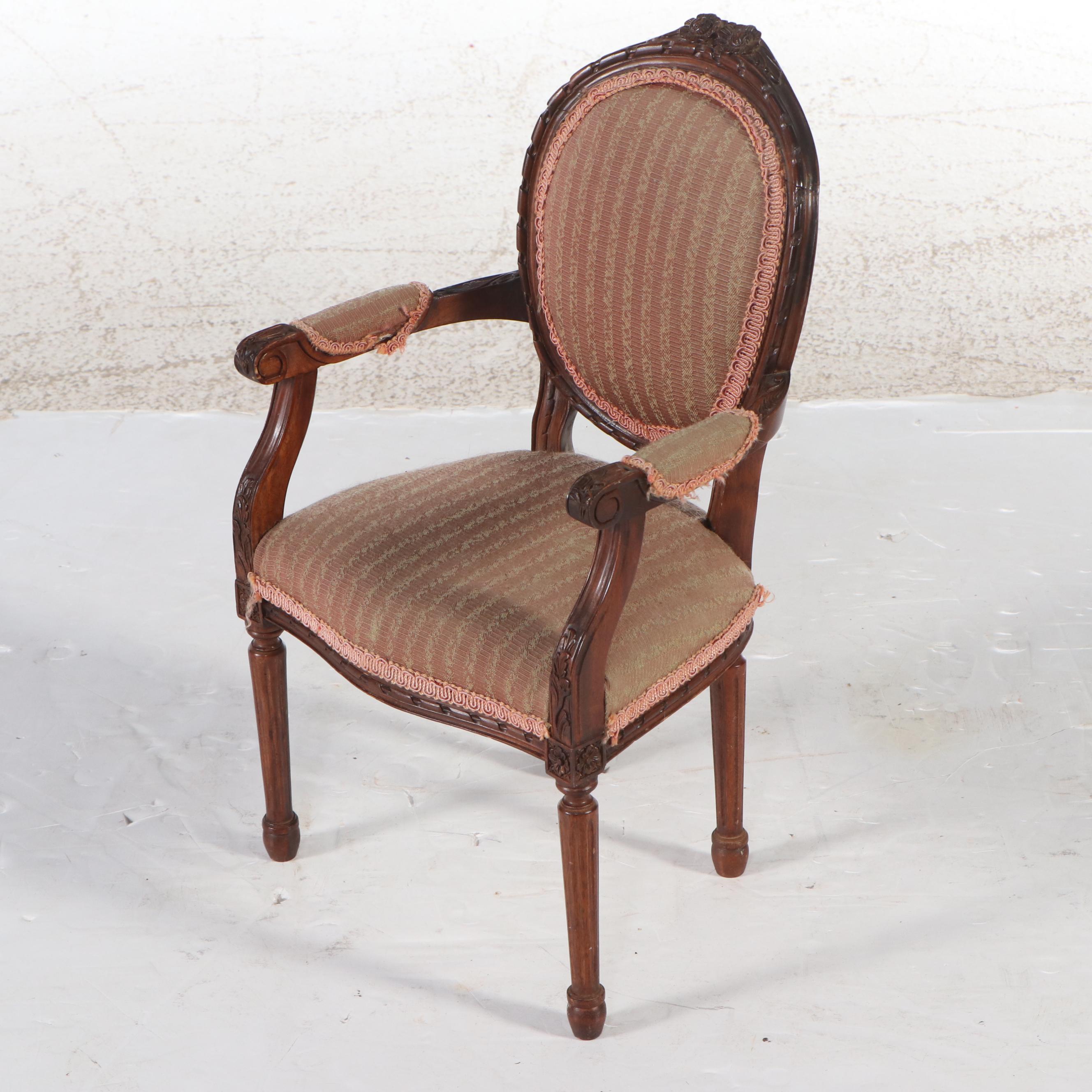 Pair of Sheraton Style Children's Fauteuils