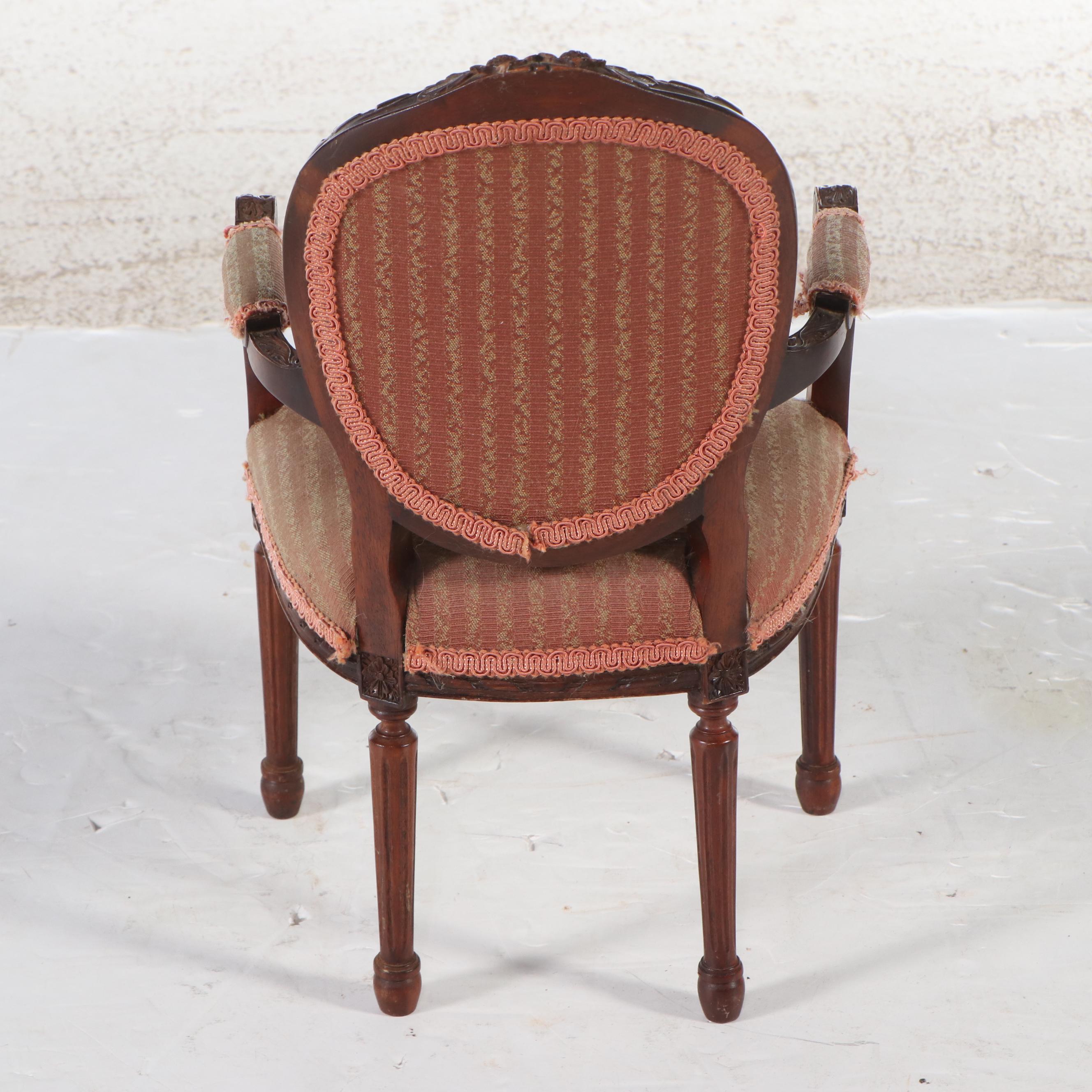 Pair of Sheraton Style Children's Fauteuils