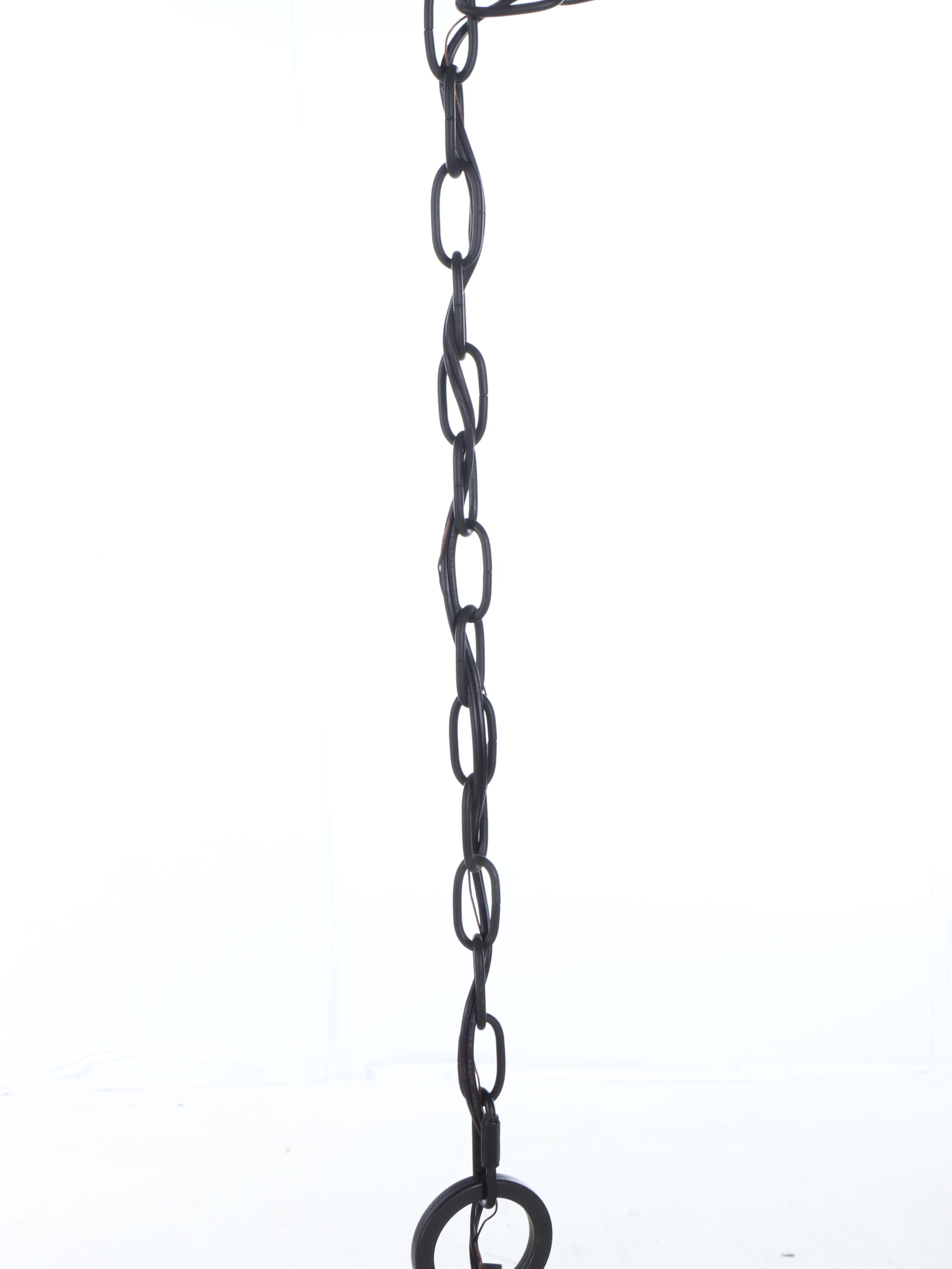 Medieval Style Eight-Arm Circular Chandelier