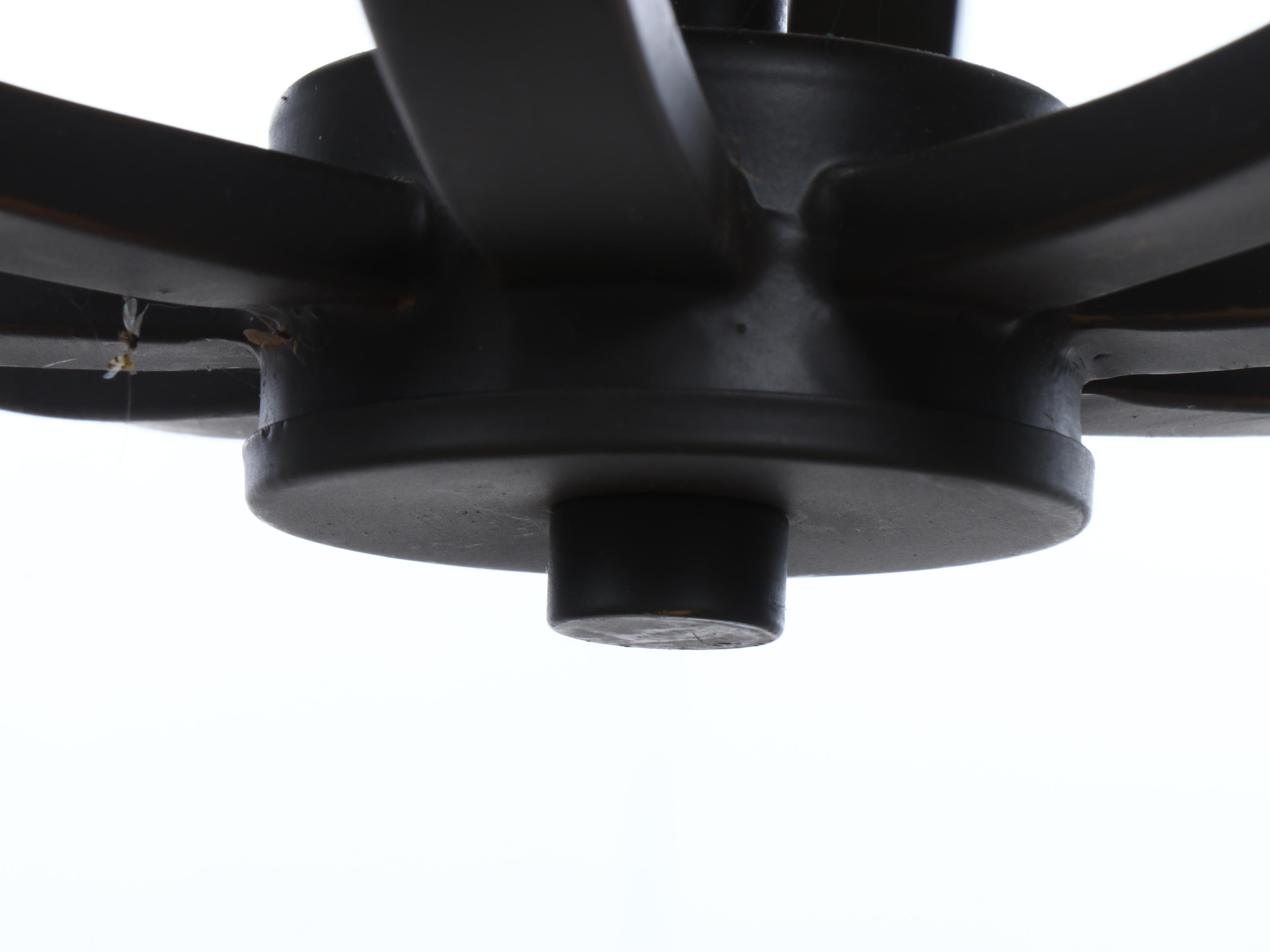 Medieval Style Eight-Arm Circular Chandelier