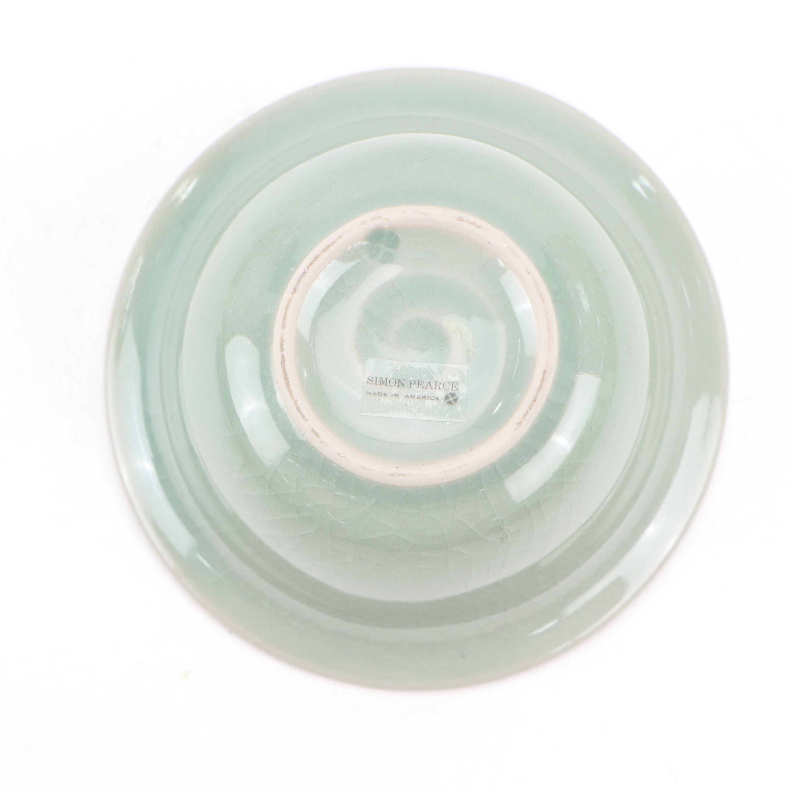 Studio Art Pottery Compote with Ceramic Crock and Simon Pearce Bowl