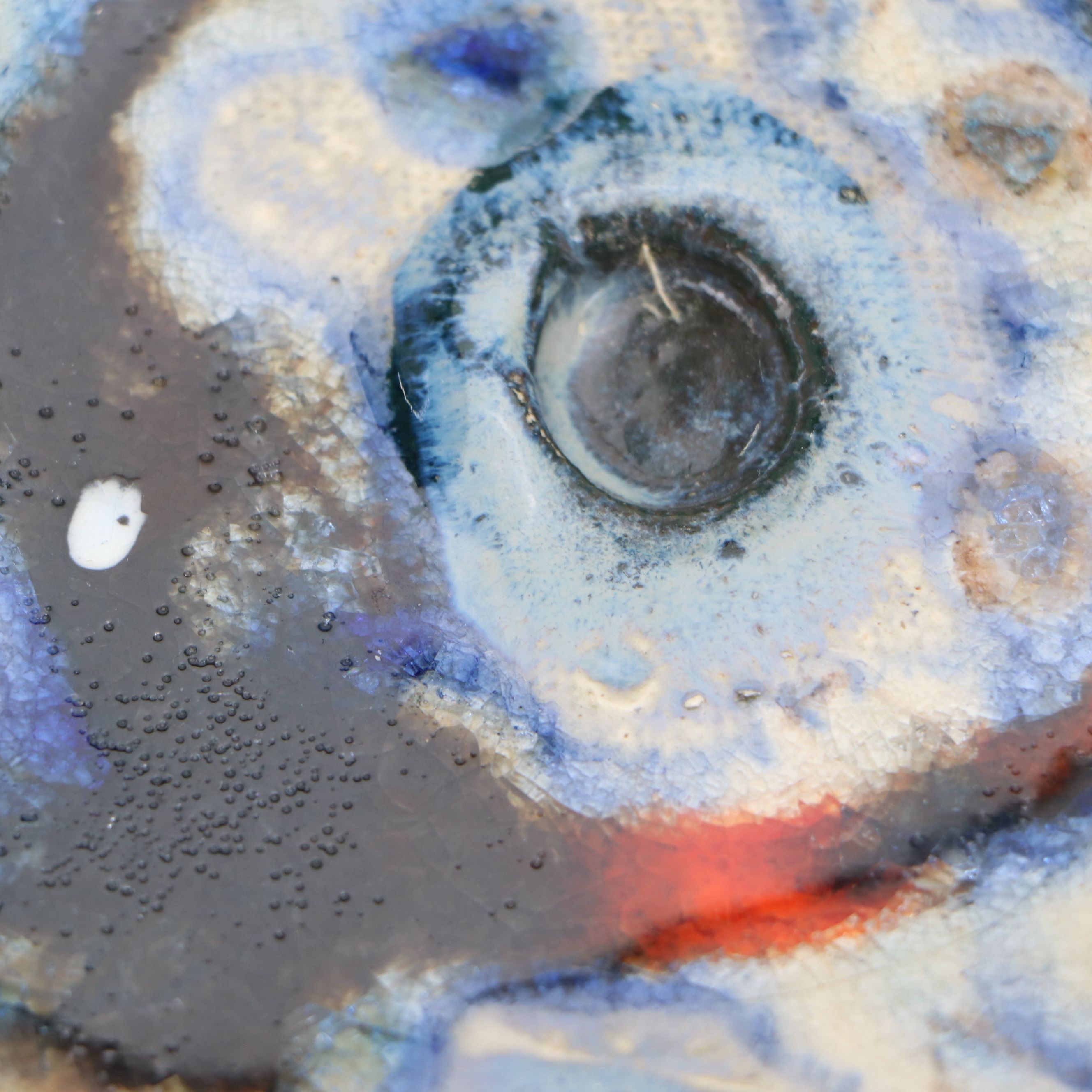 Studio Art Pottery Compote with Ceramic Crock and Simon Pearce Bowl