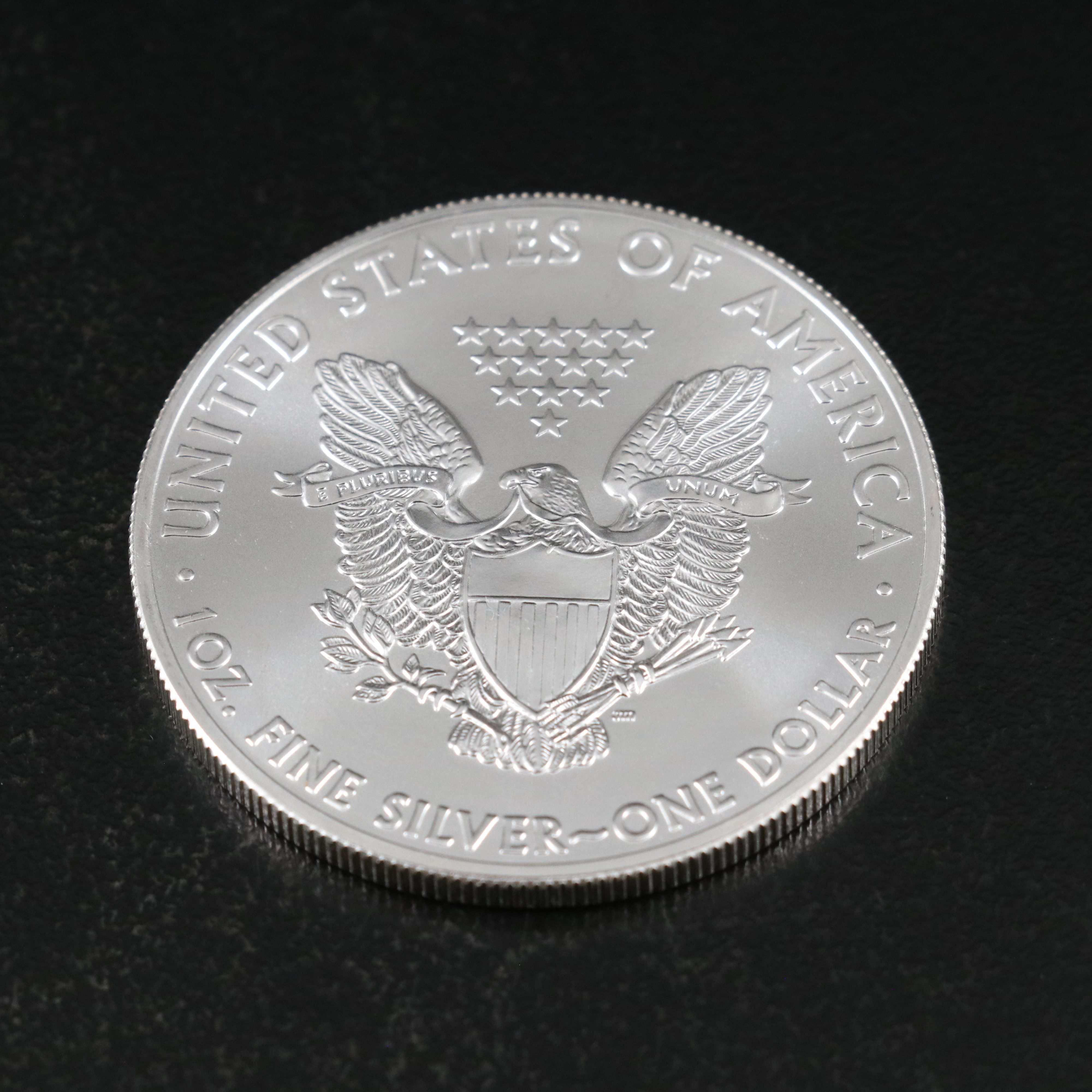 Three U.S. Silver Eagles