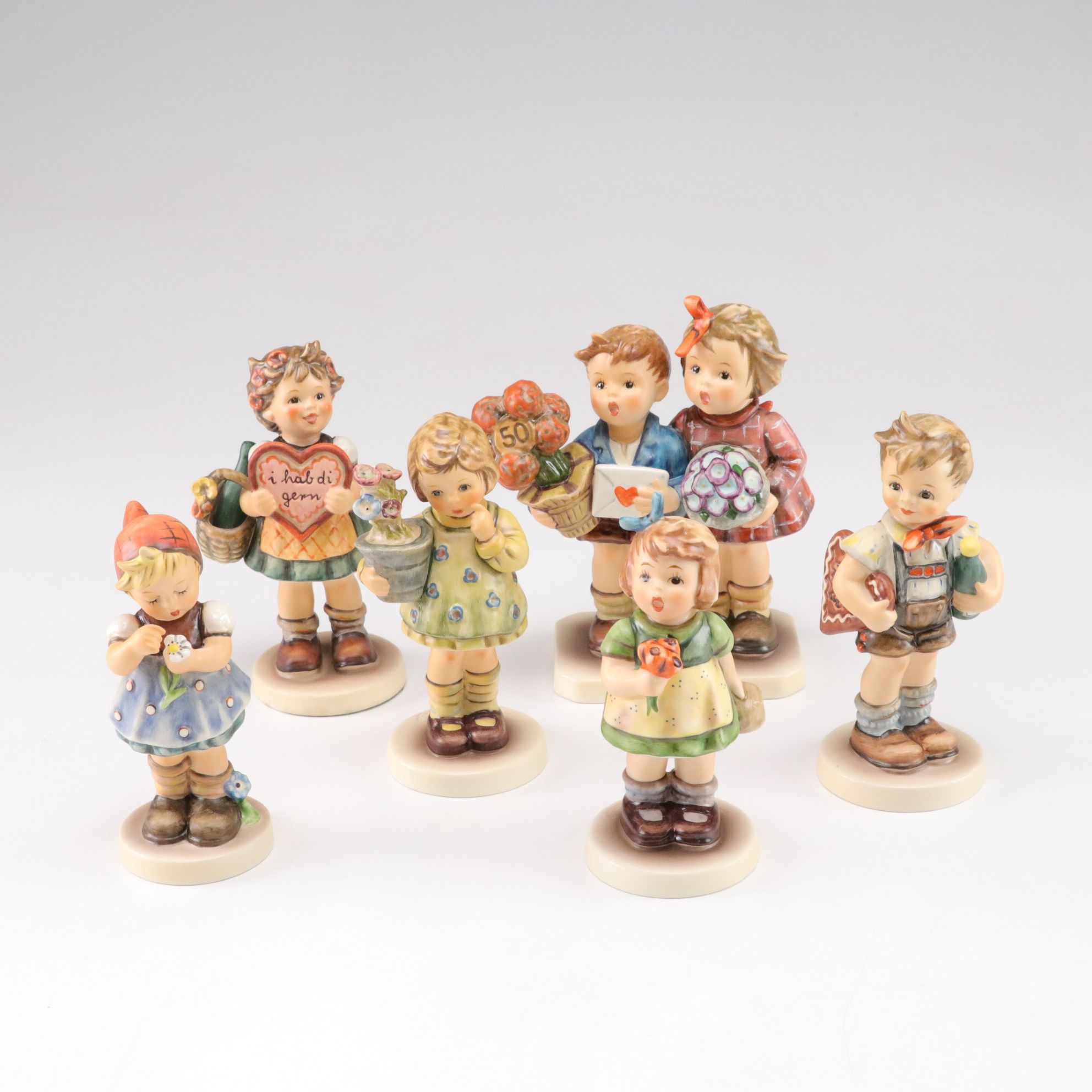 Goebel "The Love Lives On" in Set of Hummel Porcelain Figurines, 1972-1992