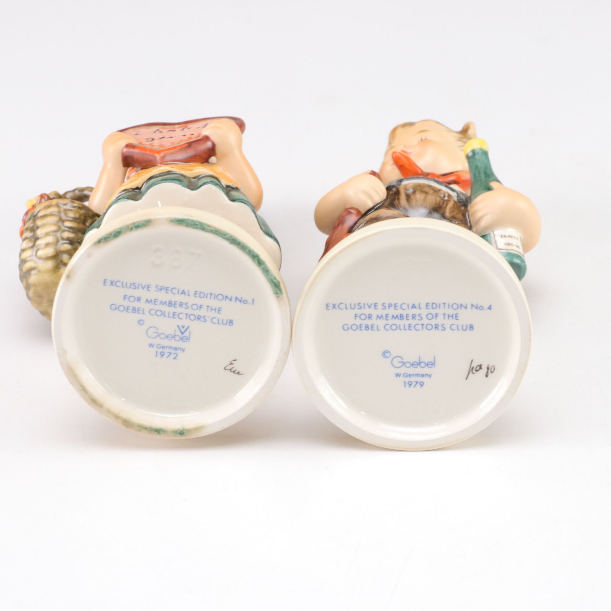 Goebel "The Love Lives On" in Set of Hummel Porcelain Figurines, 1972-1992