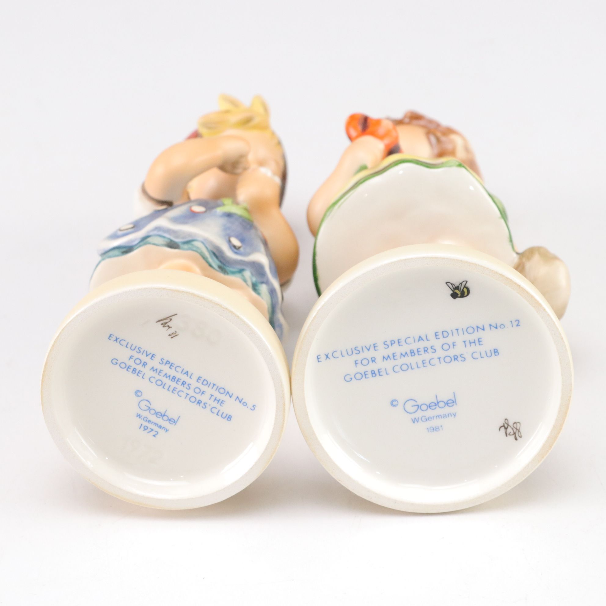 Goebel "The Love Lives On" in Set of Hummel Porcelain Figurines, 1972-1992