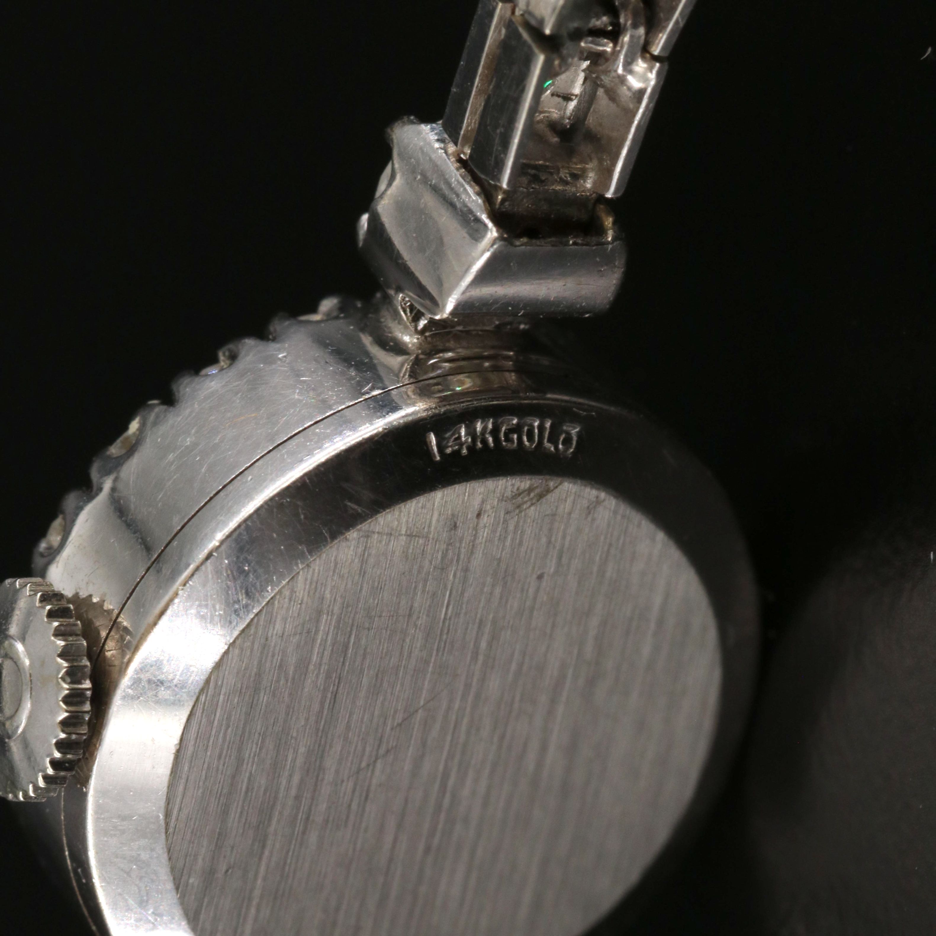 Omega Diamond & 14K Gold Vintage Cocktail Watch