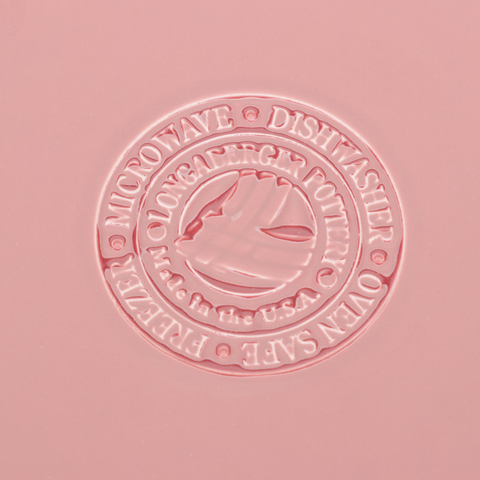 Longaberger Baskets with Decorative lid and Baking Dish