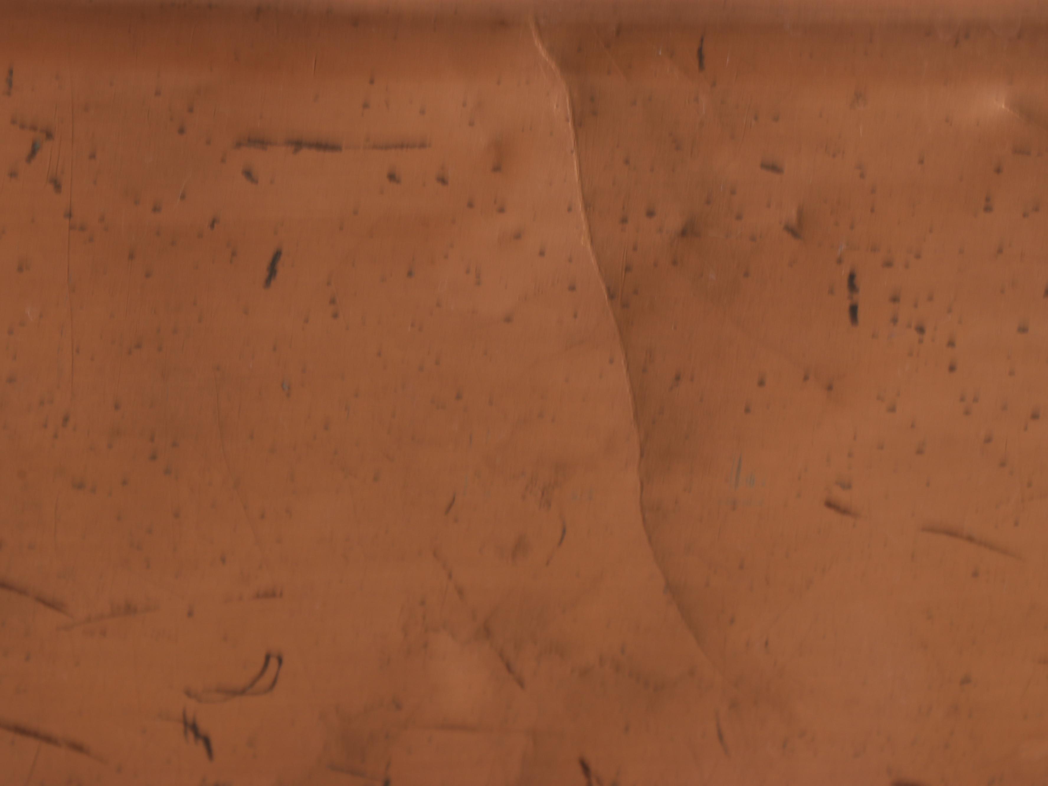 Copper Basket with Hammered Copper Decorative Bowl