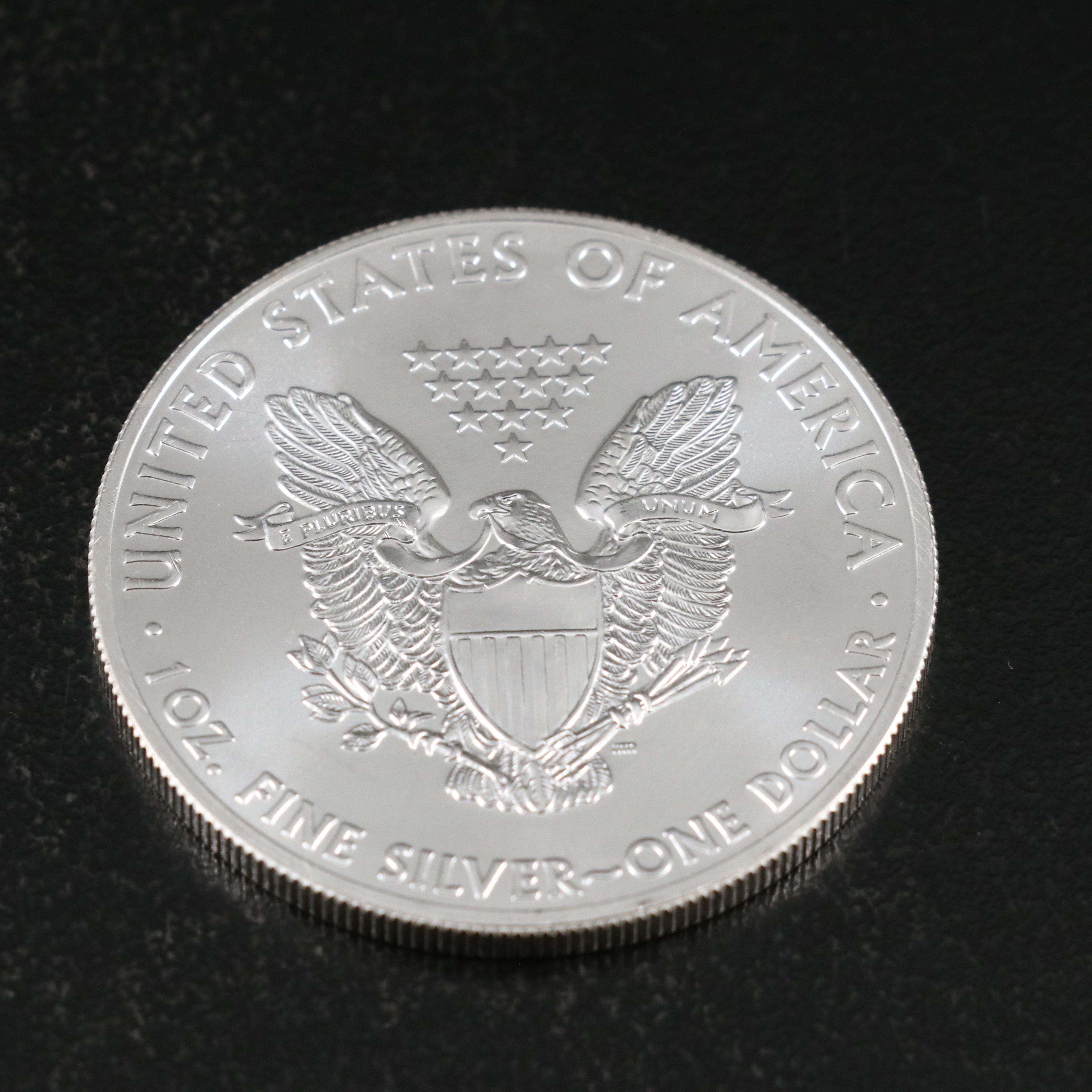 Three 2014 U.S. Silver Eagles