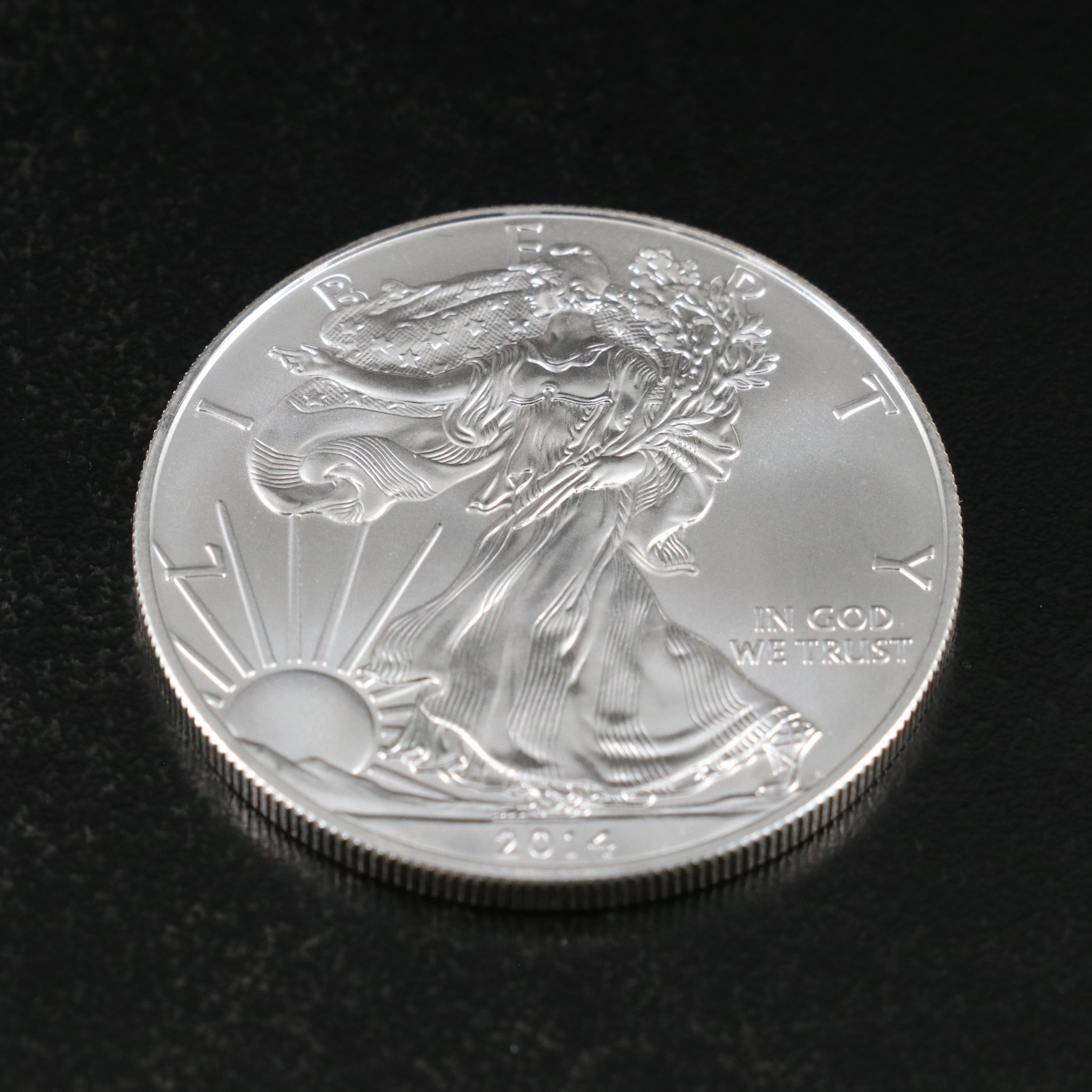 Three 2014 U.S. Silver Eagles