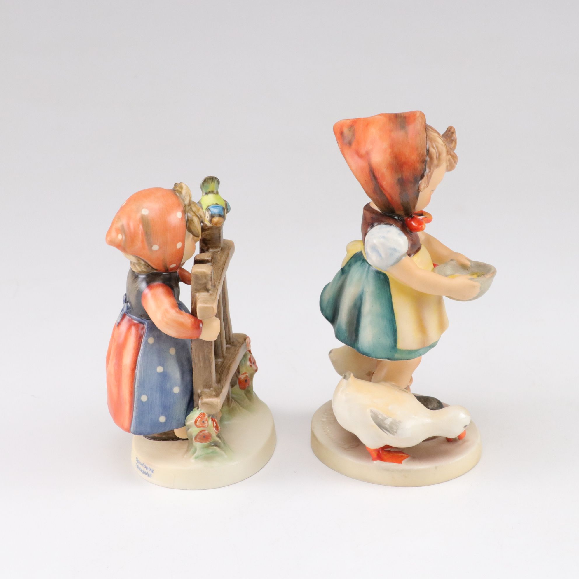 Goebel "Signs of Spring" and "Culprits" with More Porcelain Hummel Figurines