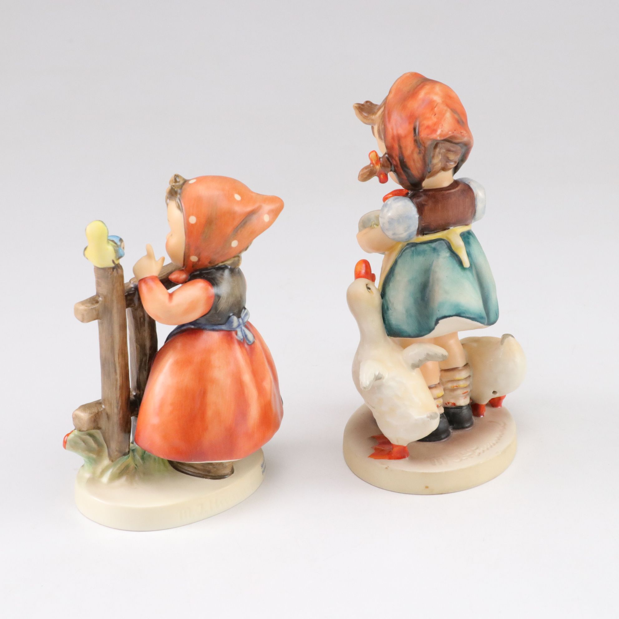 Goebel "Signs of Spring" and "Culprits" with More Porcelain Hummel Figurines