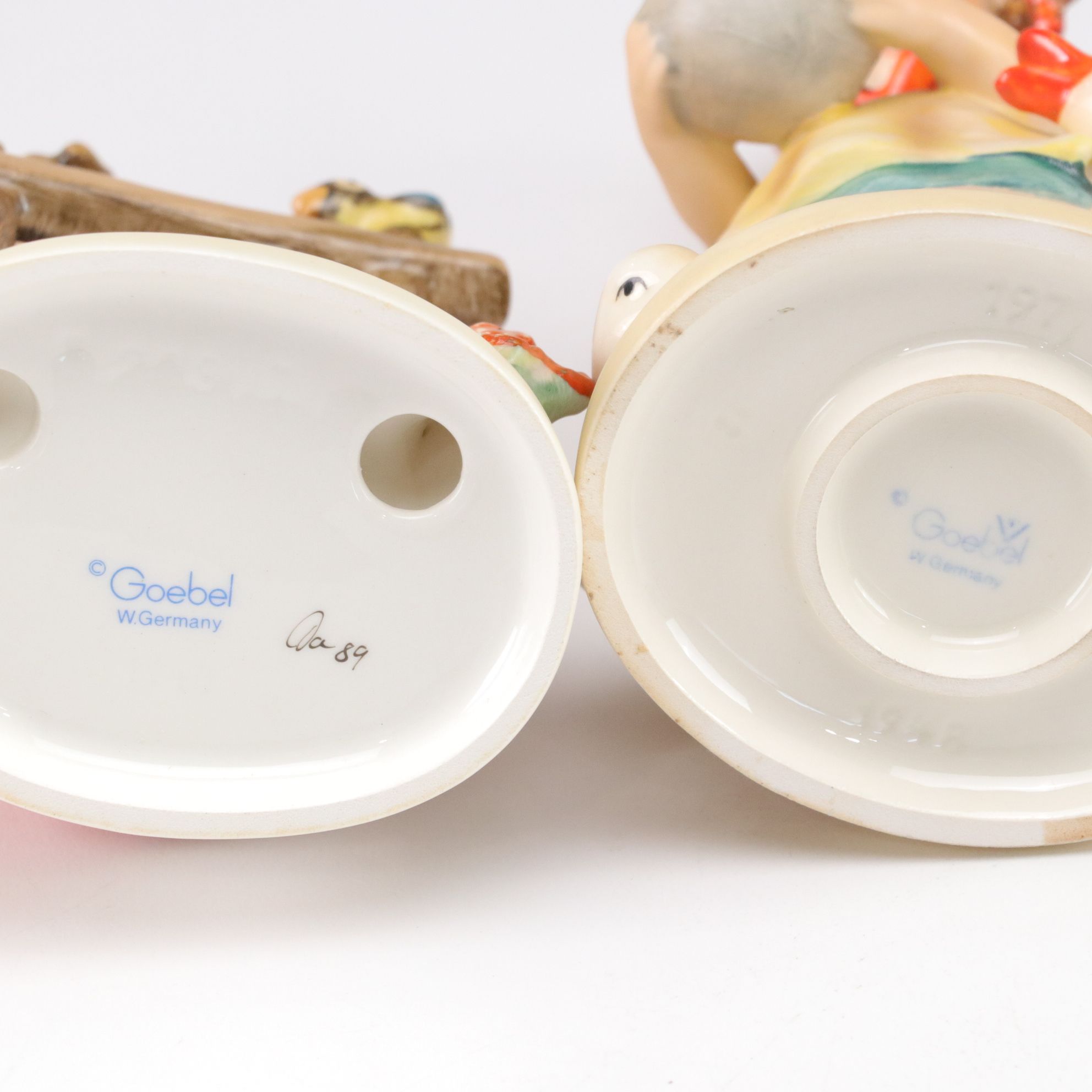 Goebel "Signs of Spring" and "Culprits" with More Porcelain Hummel Figurines