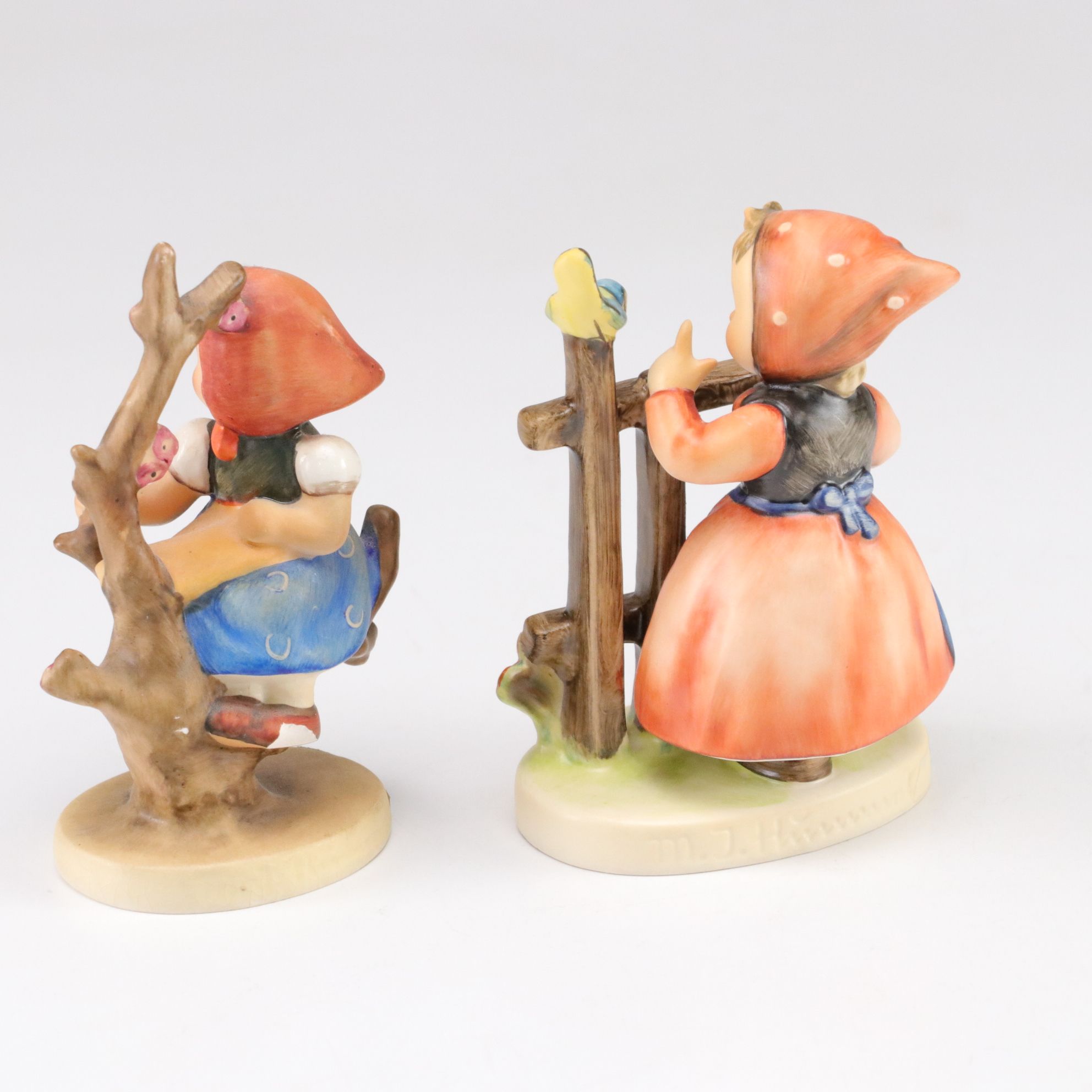 Goebel "Signs of Spring" and "Culprits" with More Porcelain Hummel Figurines