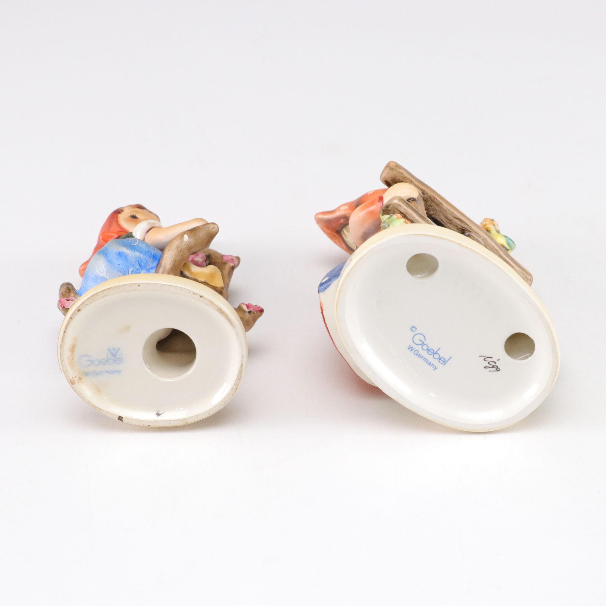 Goebel "Signs of Spring" and "Culprits" with More Porcelain Hummel Figurines