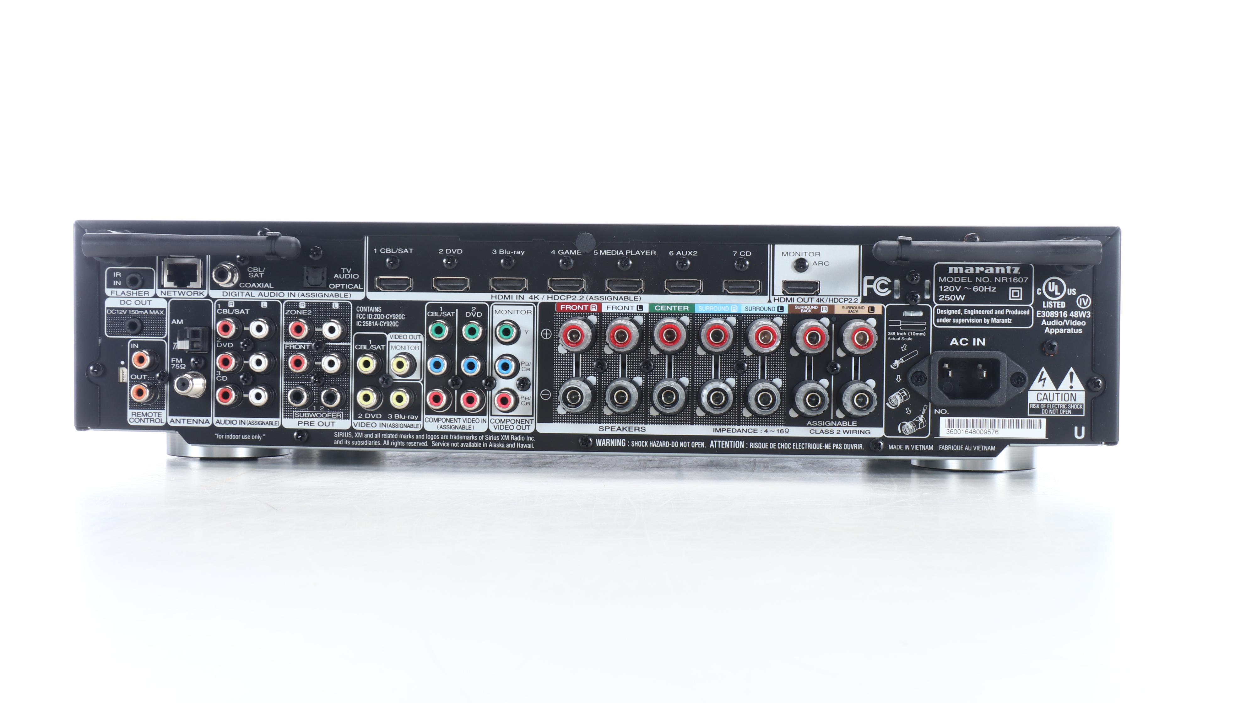 Marantz NR1607 AV Surround Receiver