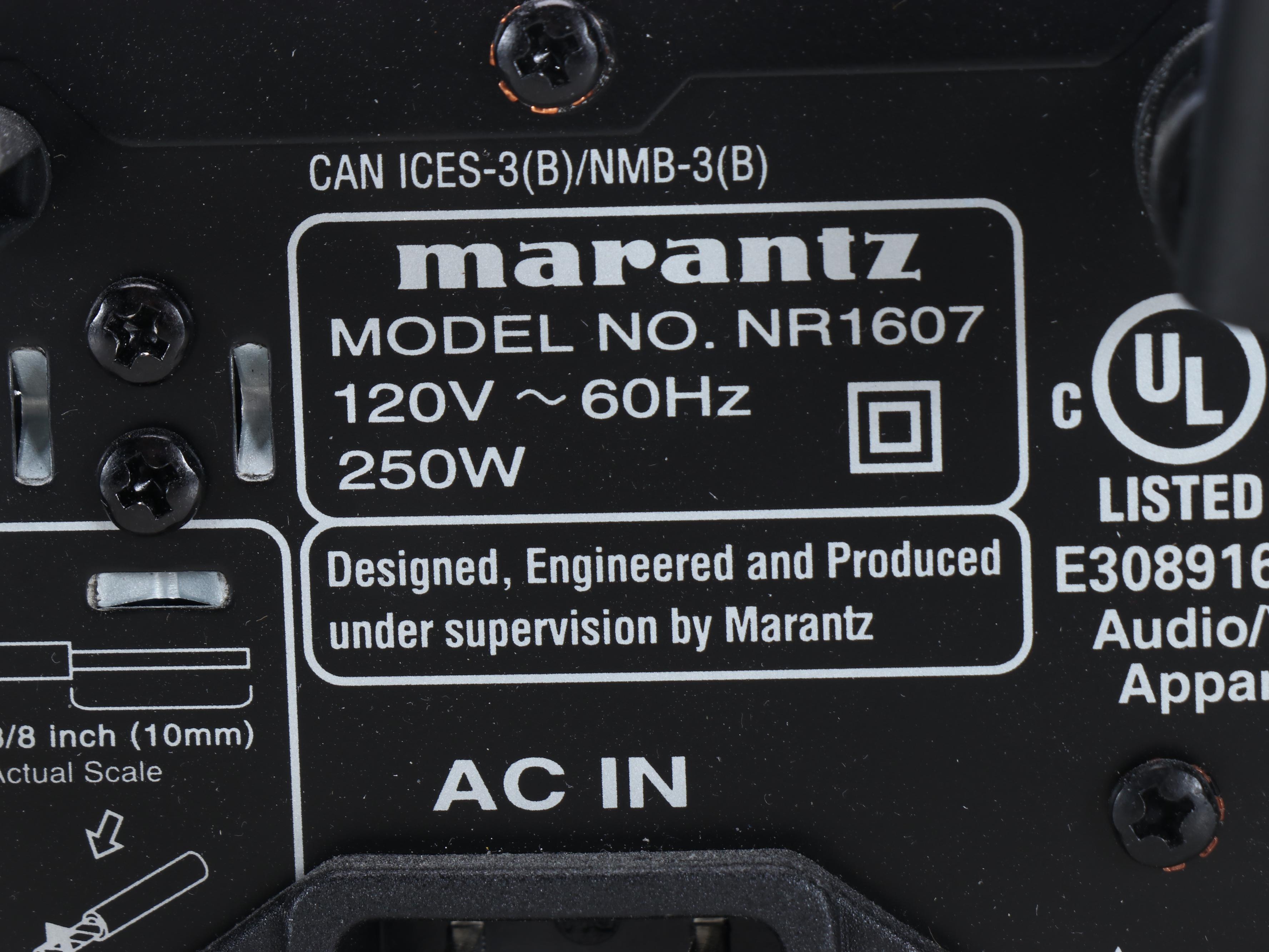 Marantz NR1607 AV Surround Receiver