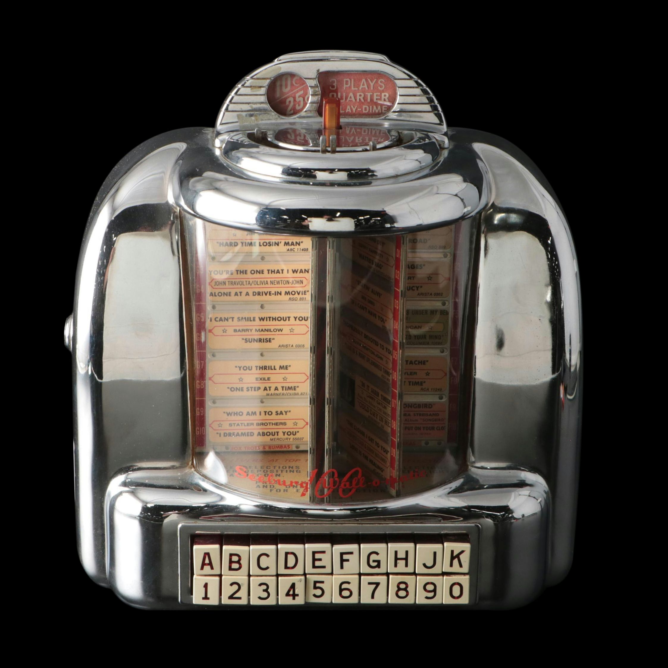 Seeburg "Wall-o-Matic" Mini Jukebox, Mid-20th Century