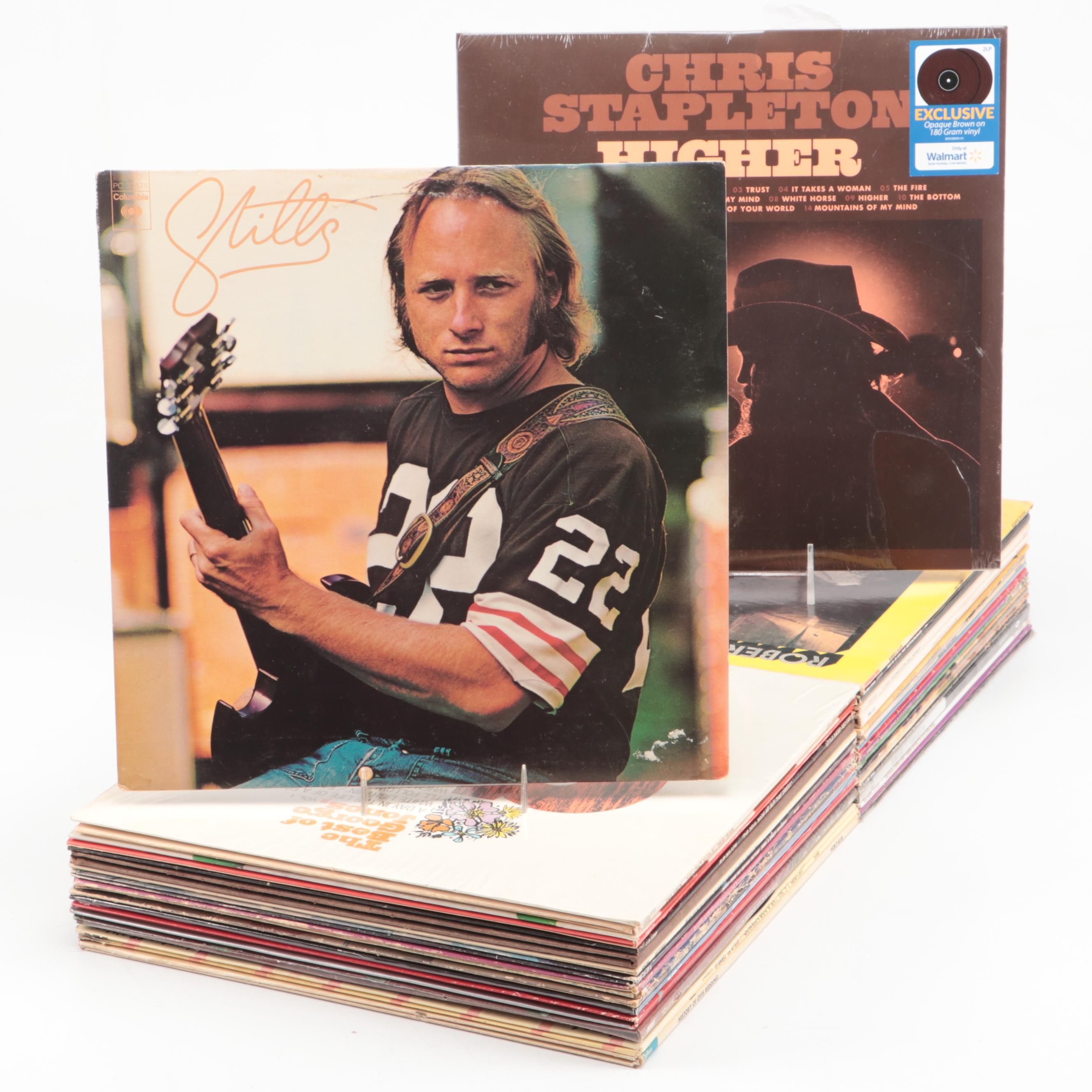 Stephen Stills, Roberta Flack, Carole King and More 12" Records