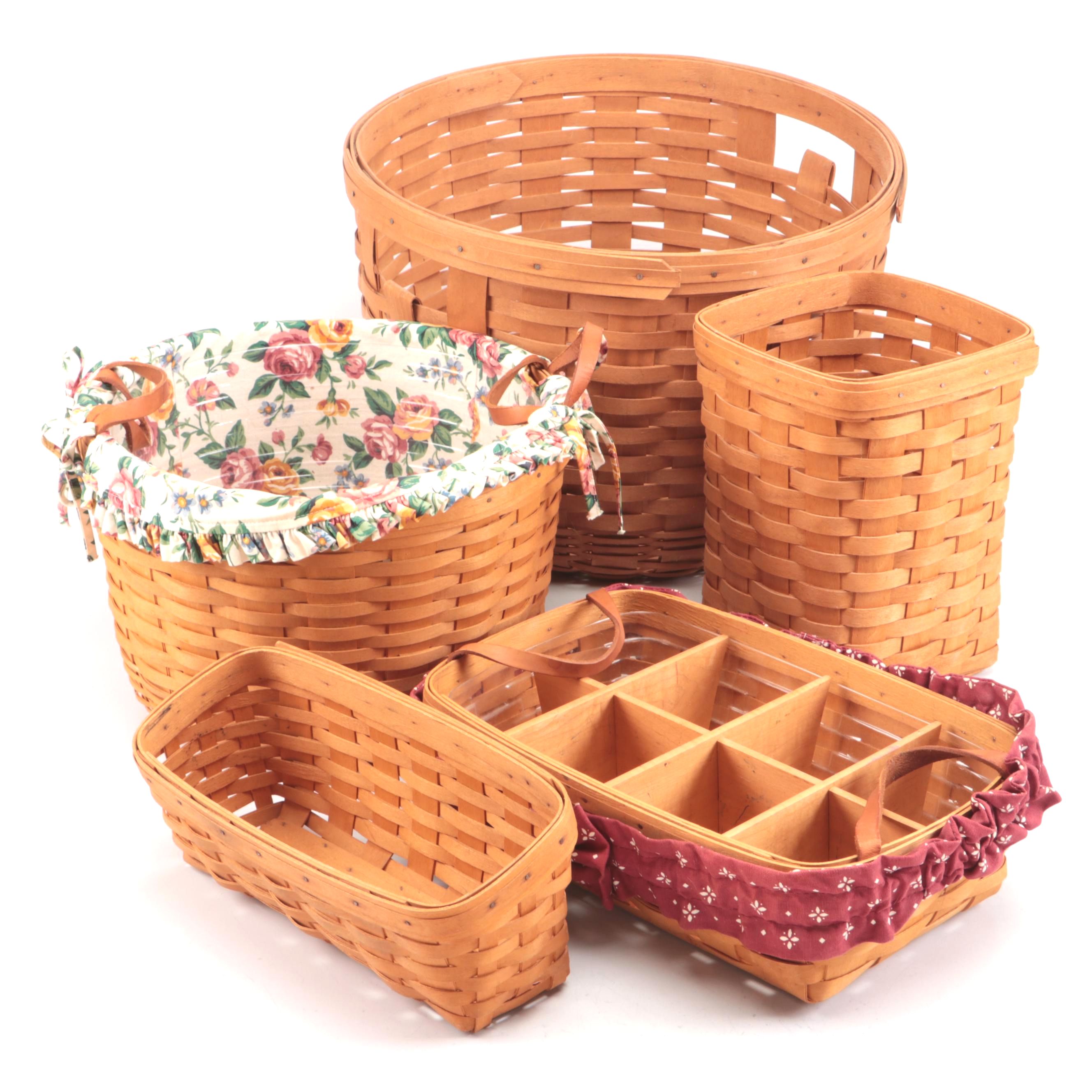Longaberger Splint Wood Baskets