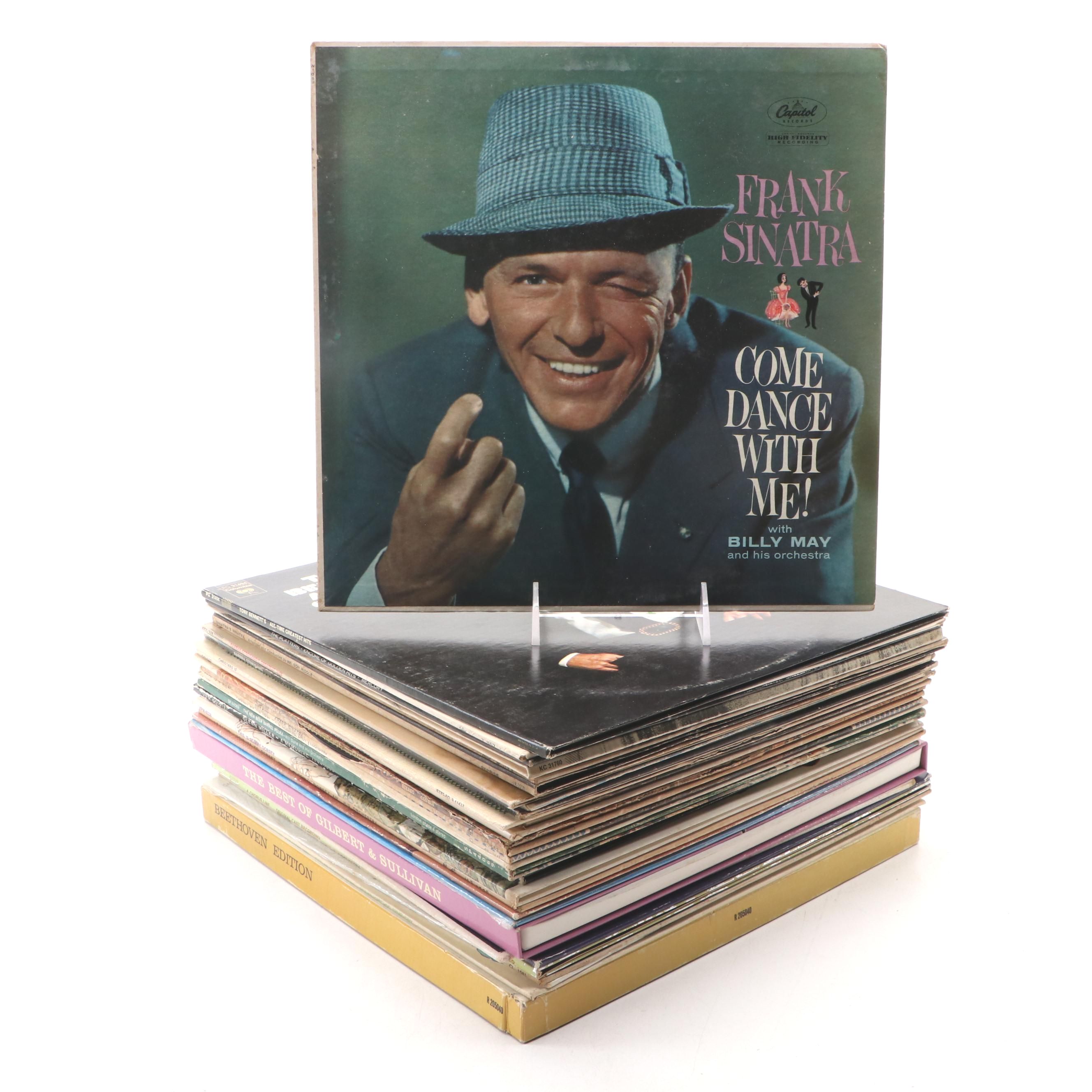 Frank Sinatra, Nat King Cole, Barbra Streisand and More Vinyl Records
