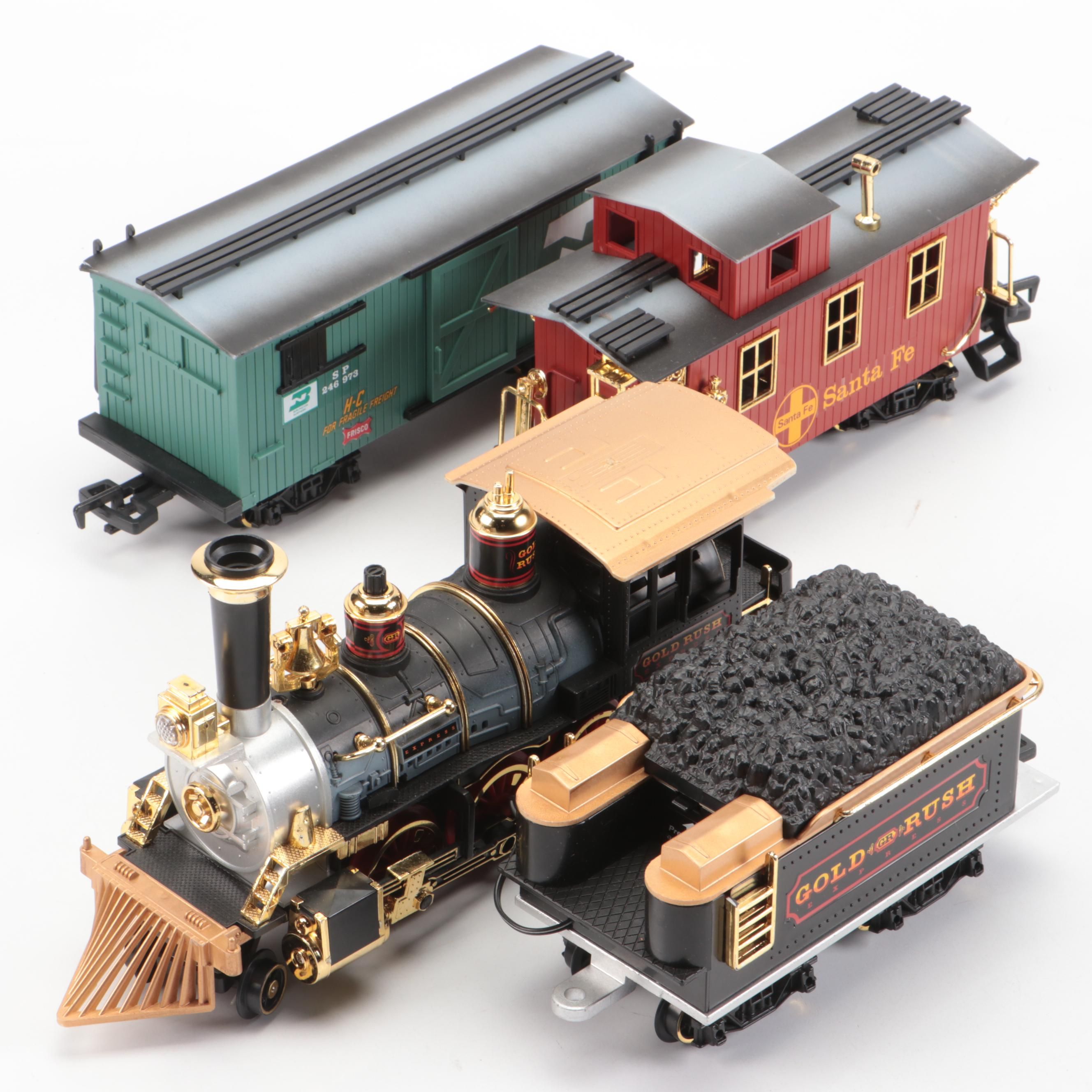 New Bright with Other Train Cars