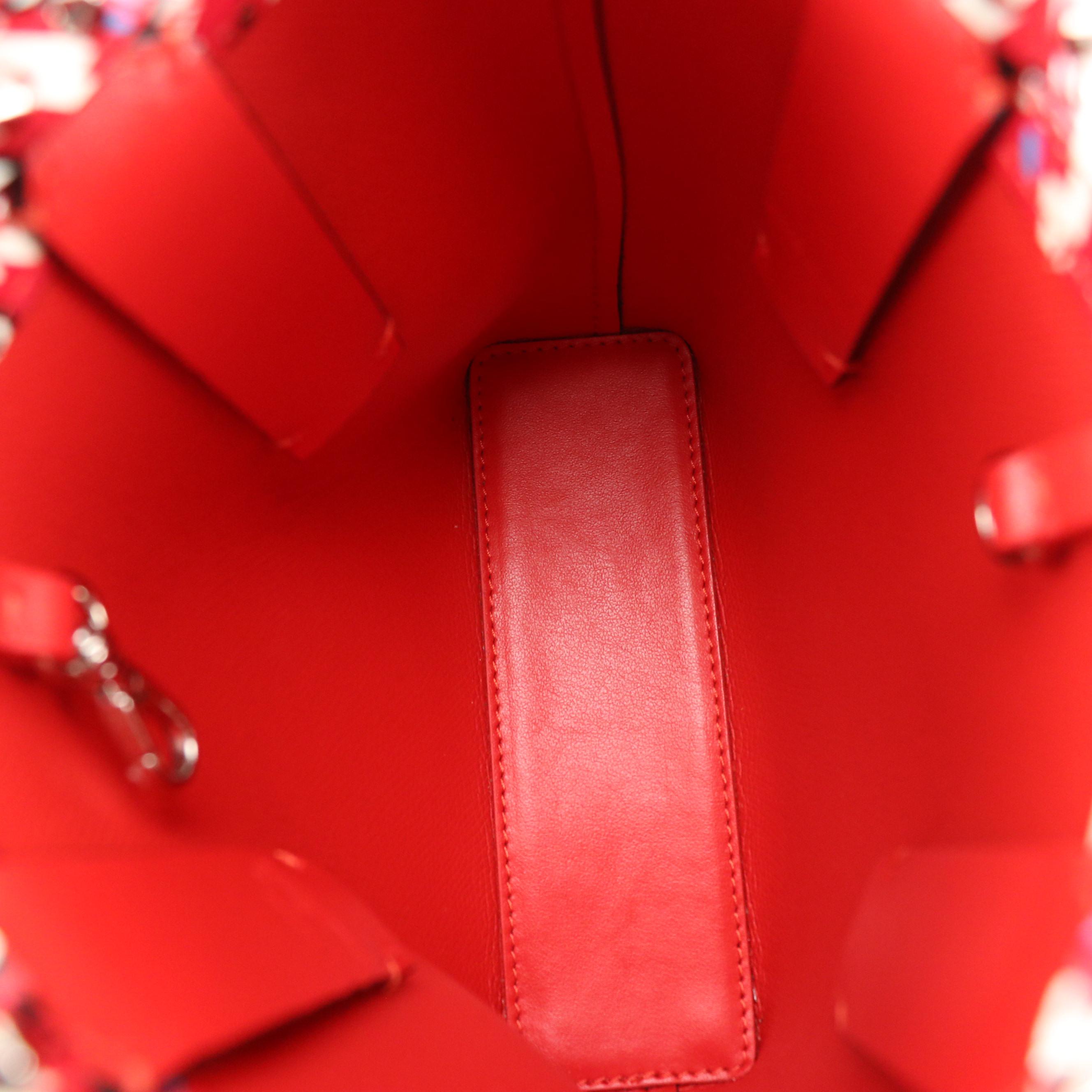 Christian Louboutin Mini Cabata Tote in Ginzana Print Patent Leather