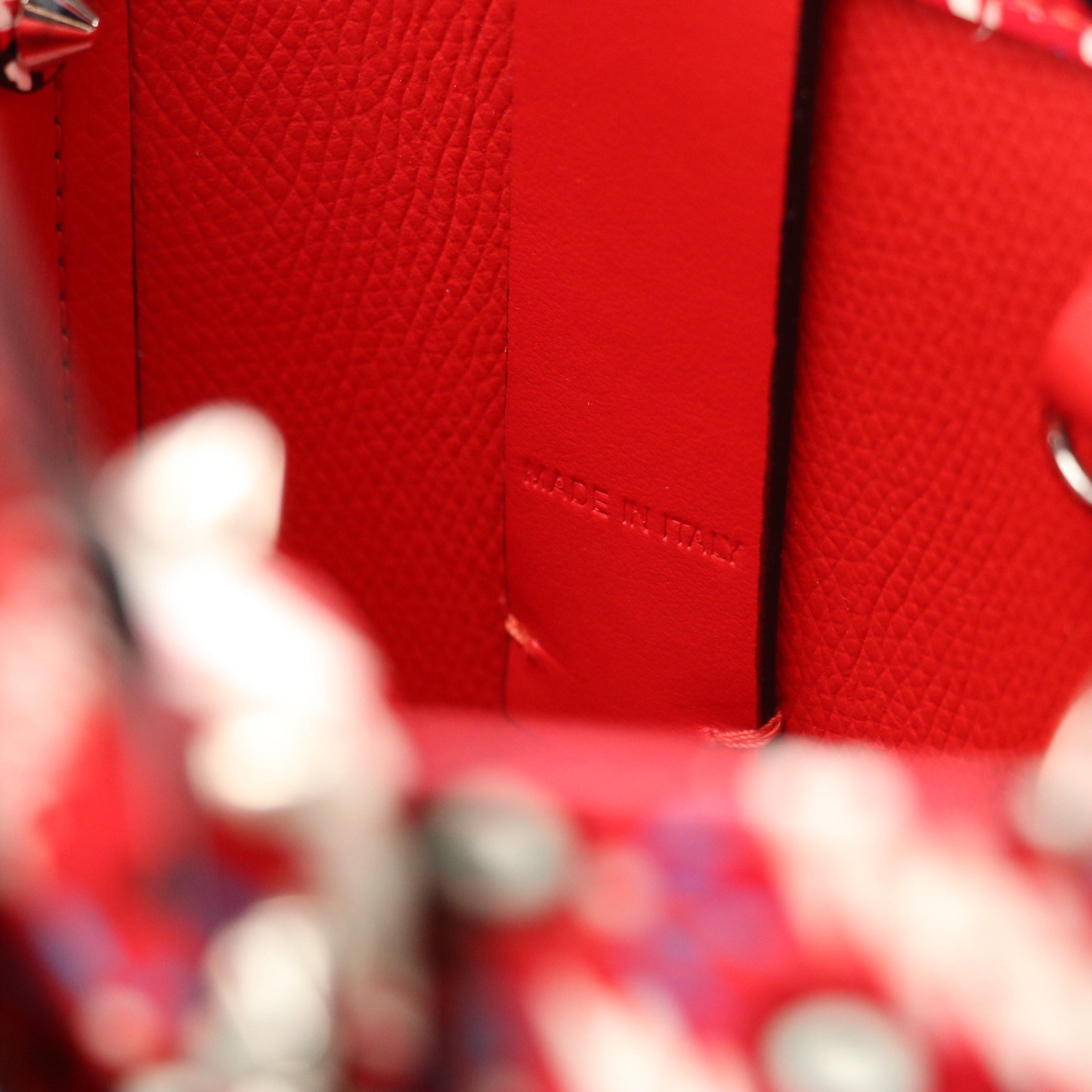 Christian Louboutin Mini Cabata Tote in Ginzana Print Patent Leather