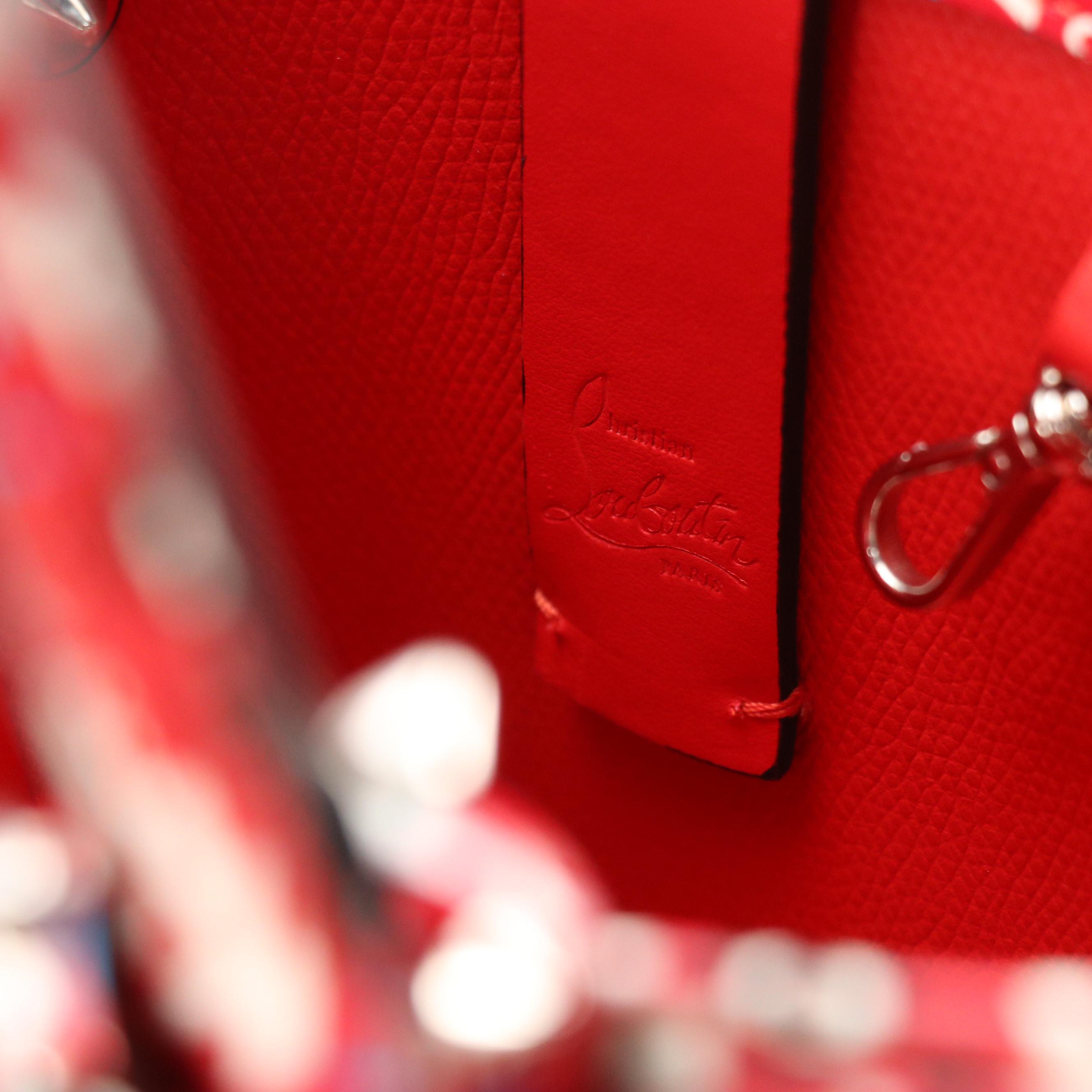 Christian Louboutin Mini Cabata Tote in Ginzana Print Patent Leather