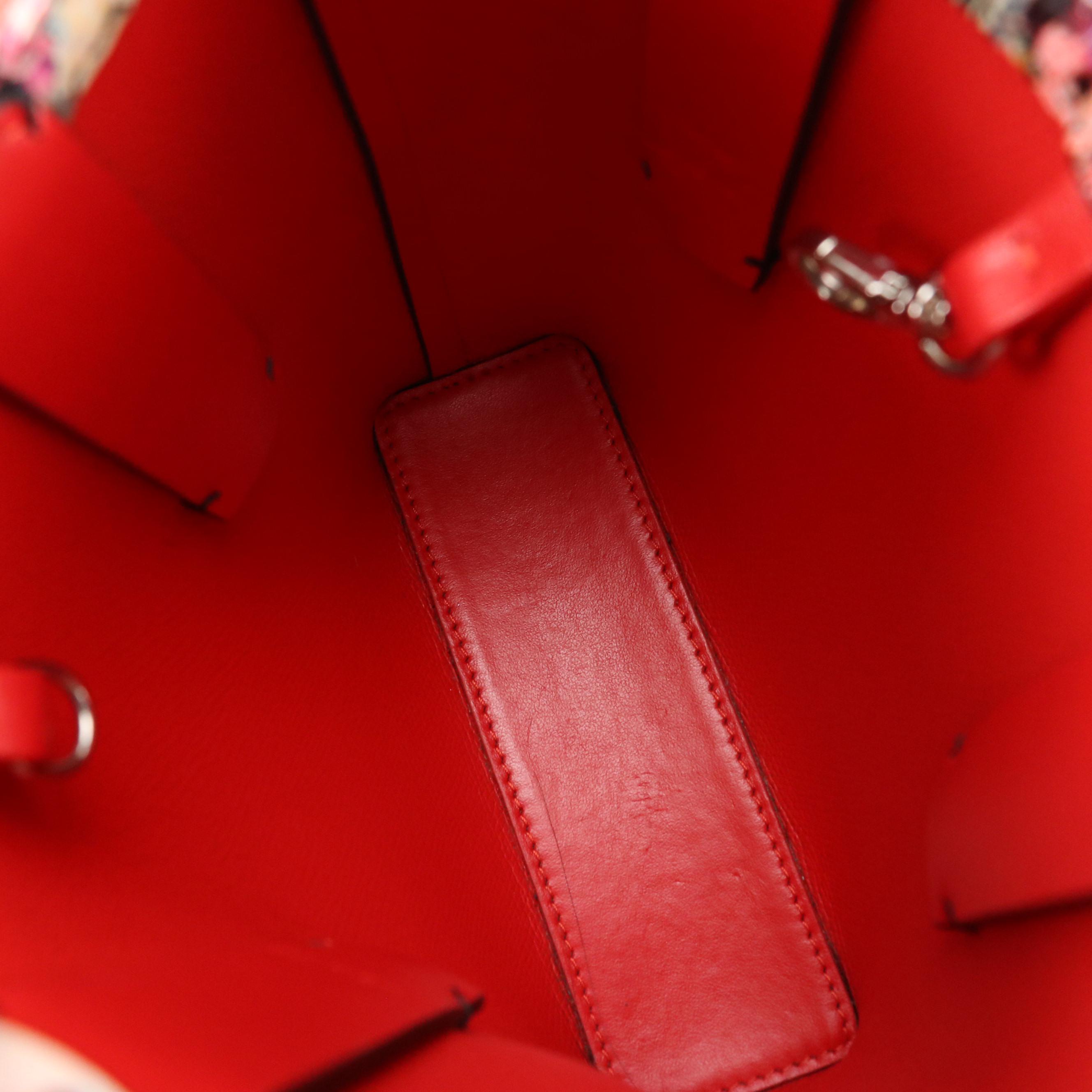 Christian Louboutin Mini Cabata Tote in Oh Xtian! Print Patent Leather