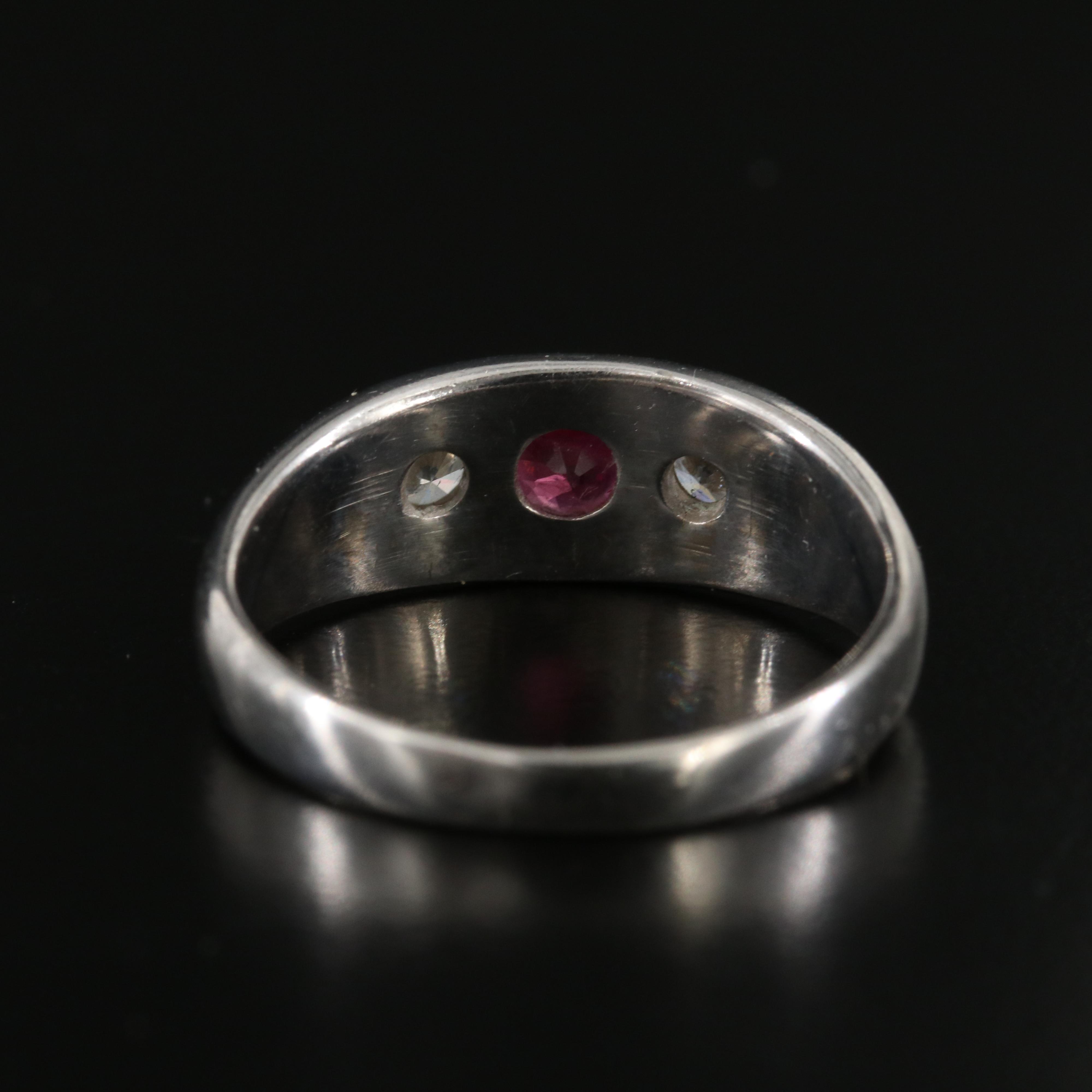 14K Ruby and Diamond Ring
