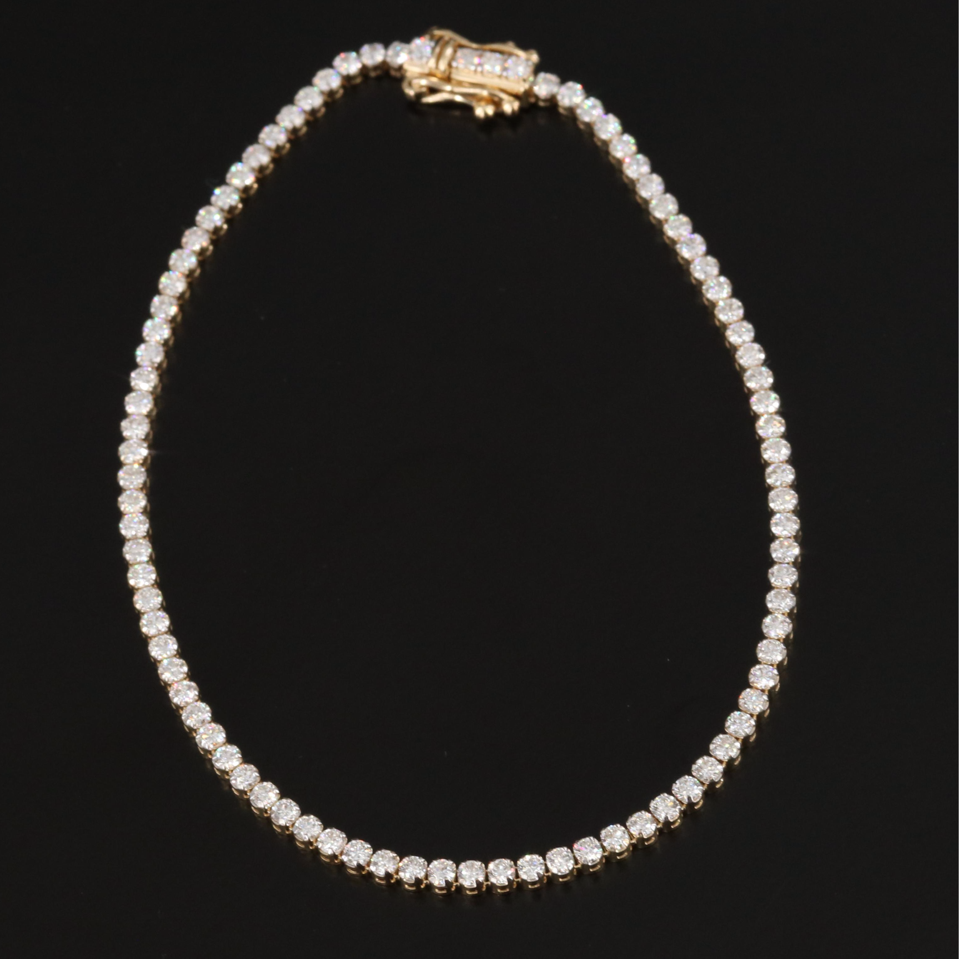 14K 2.00 CTW Lab Grown Diamond Bracelet