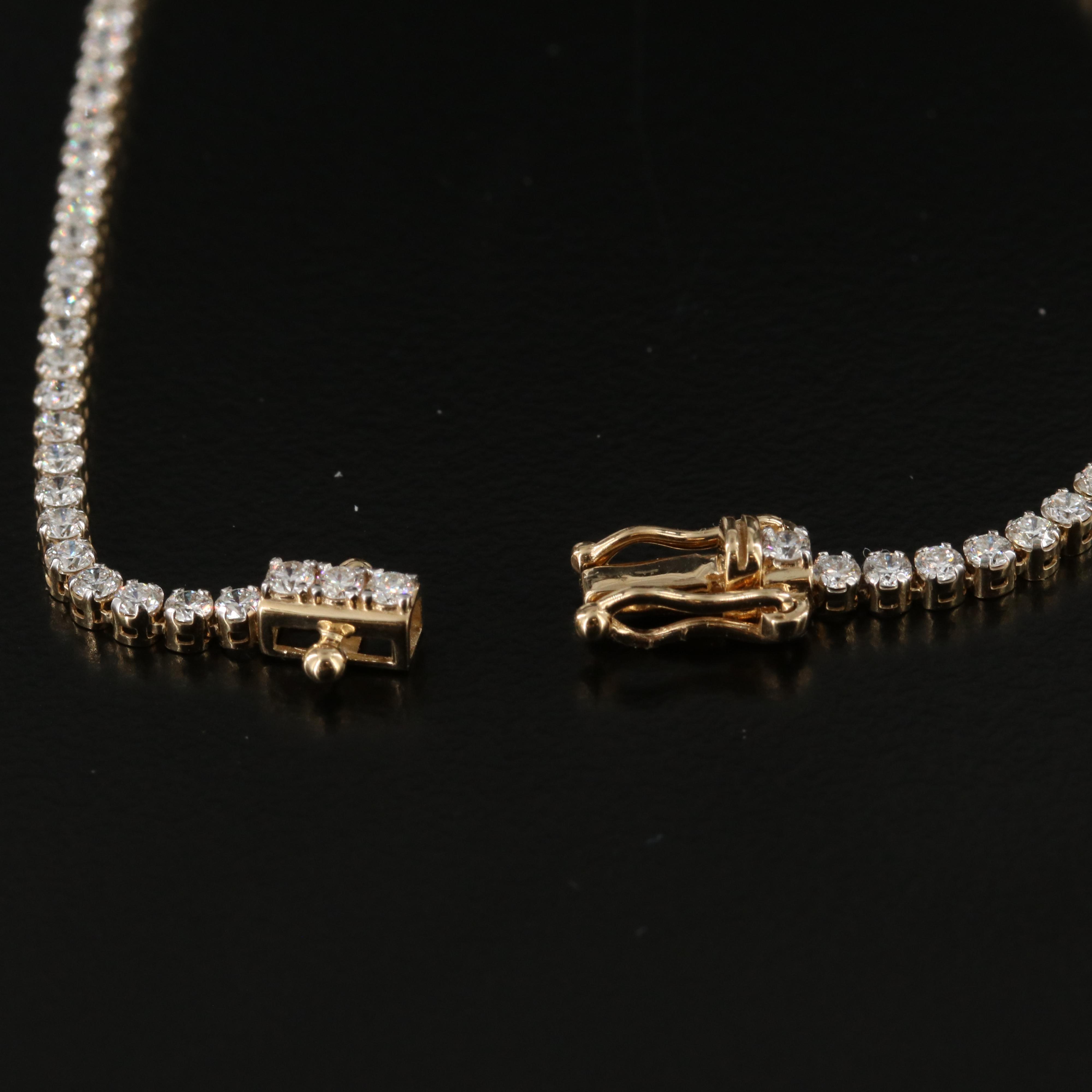 14K 2.00 CTW Lab Grown Diamond Bracelet