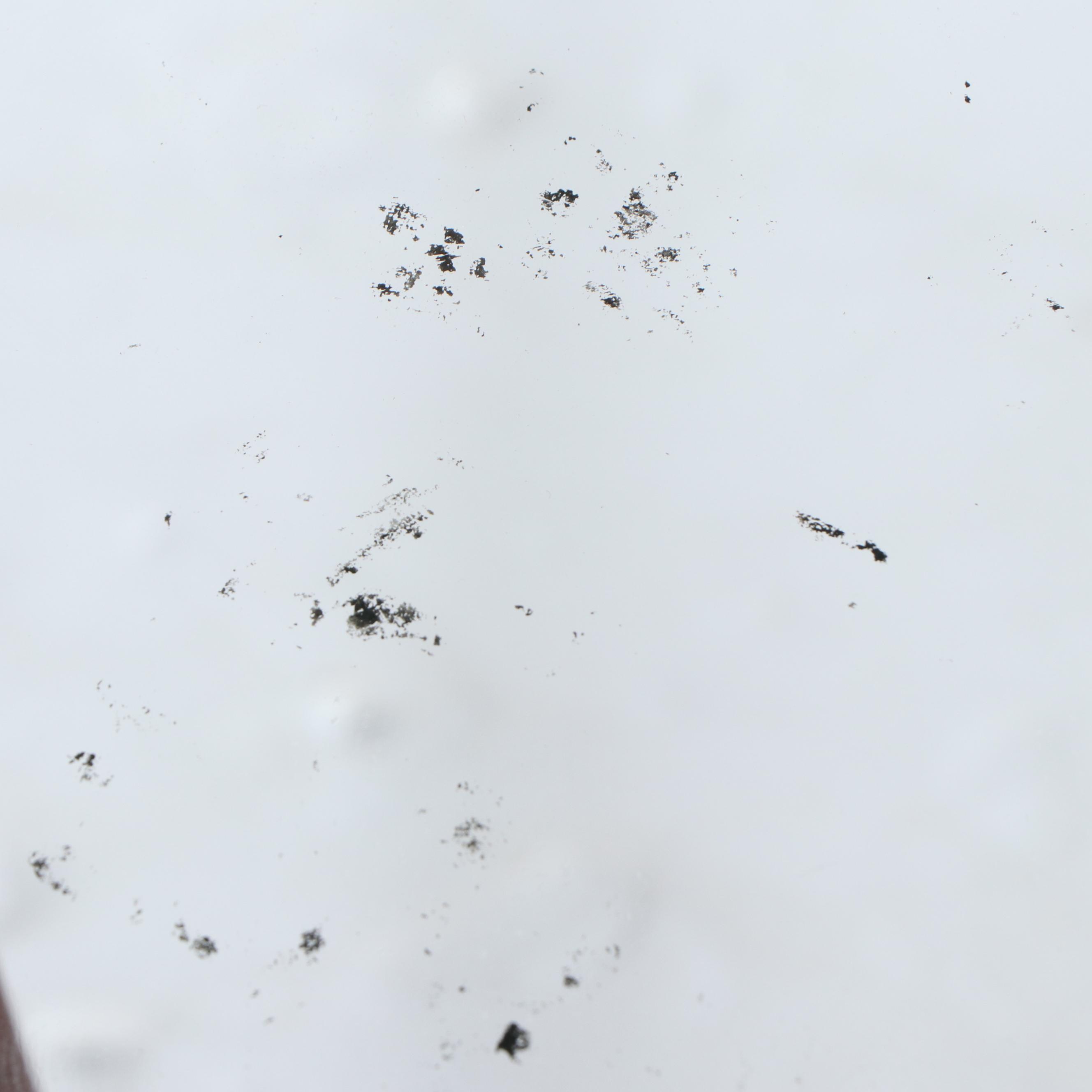 Mid Century Modern Round Walnut Glass Top Accent Table